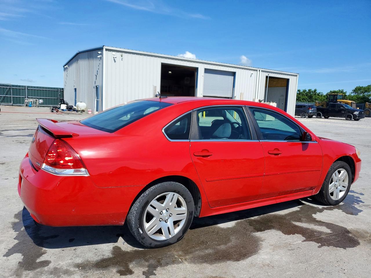 2013 Chevrolet Impala Lt Red vin: 2G1WG5E33D1185475