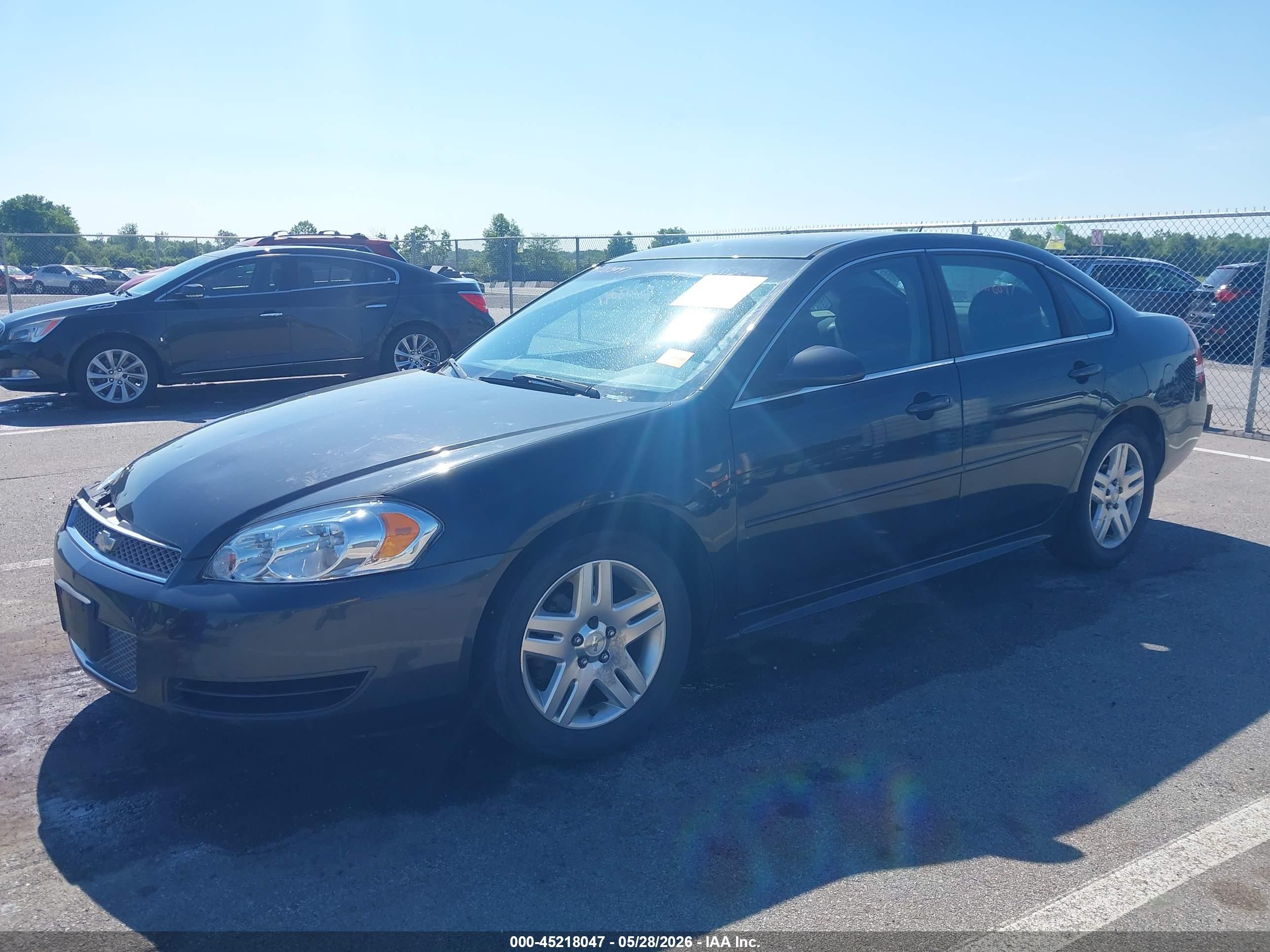 2013 Chevrolet Impala Lt Серый vin: 2G1WG5E33D1187808