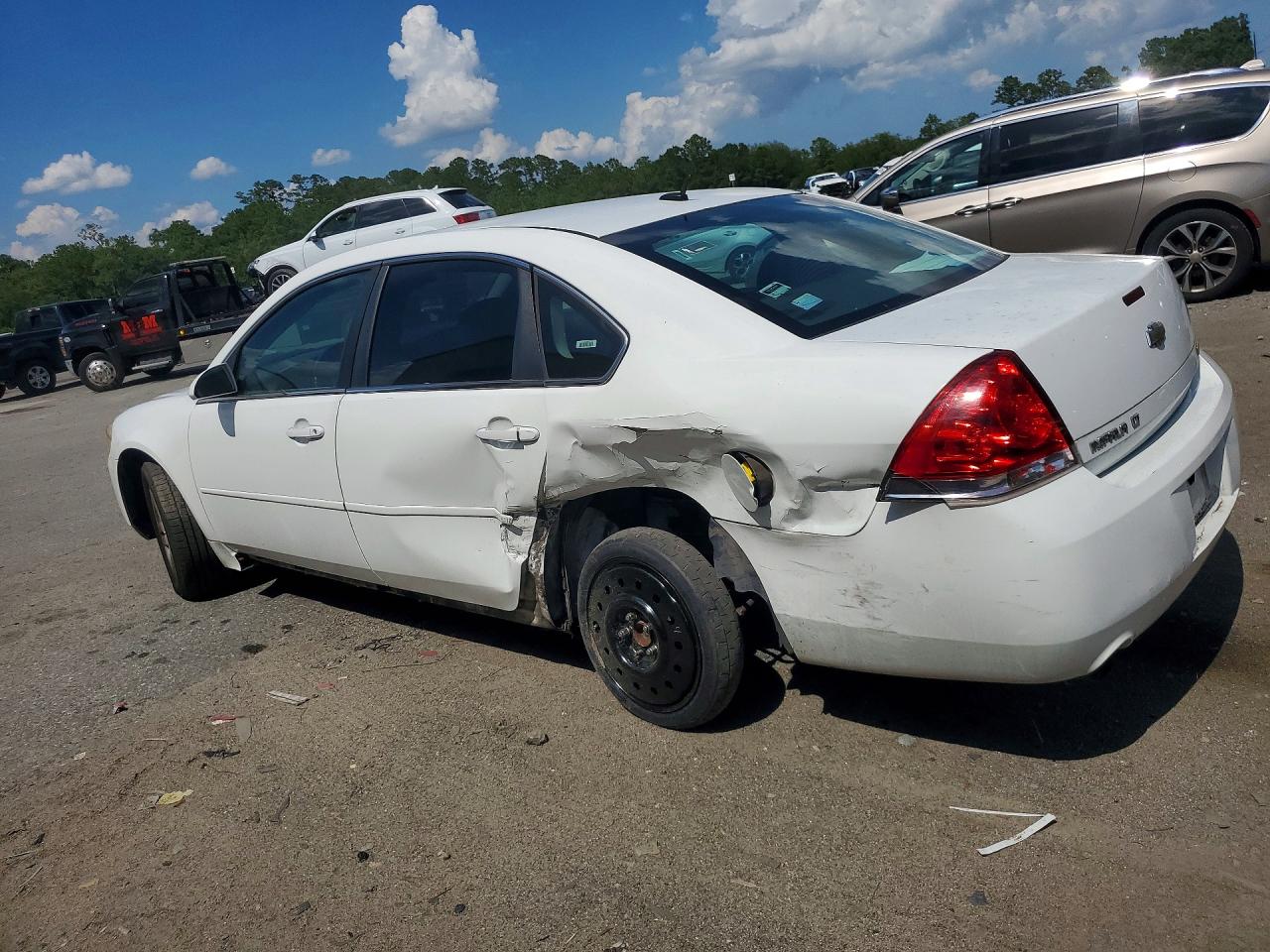 2013 Chevrolet Impala Lt White vin: 2G1WG5E33D1221973