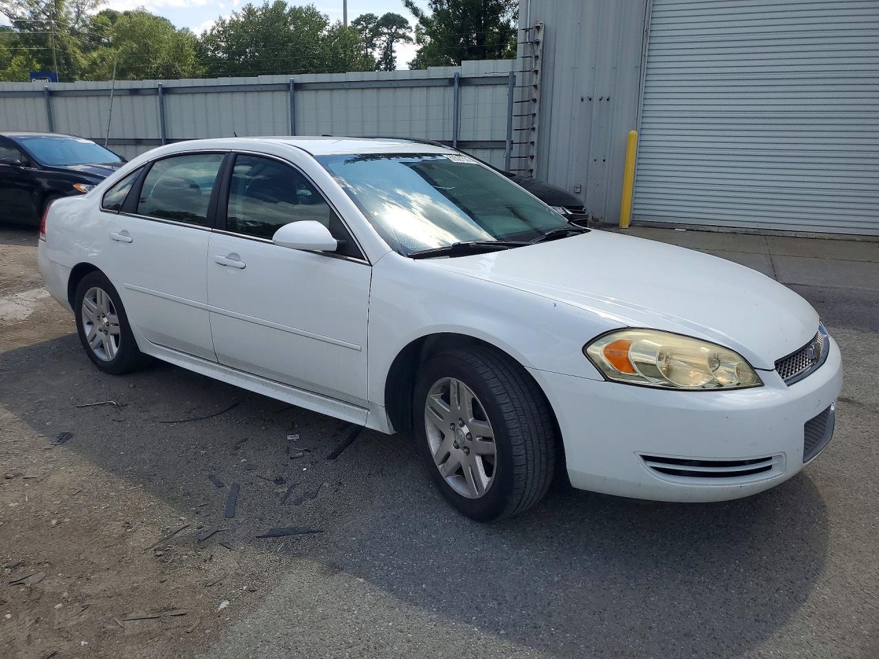 2013 Chevrolet Impala Lt White vin: 2G1WG5E33D1221973
