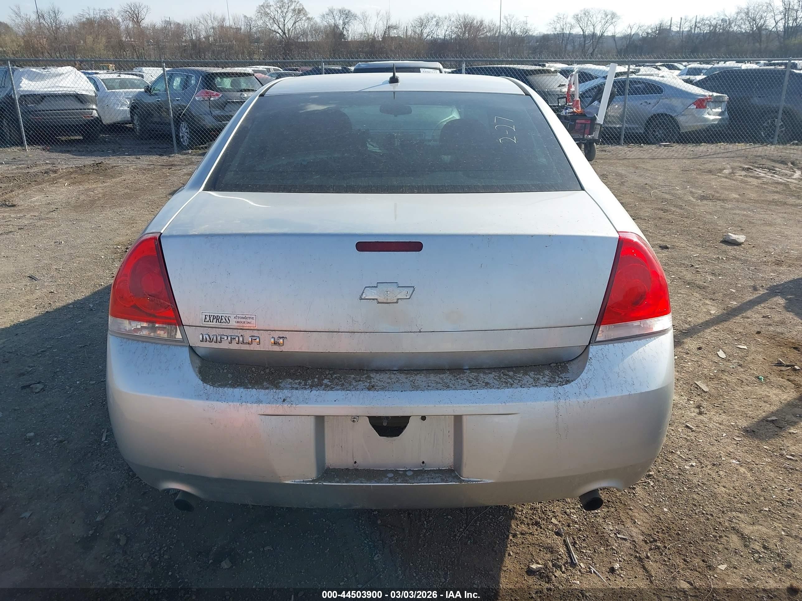 2013 Chevrolet Impala Lt Silver vin: 2G1WG5E33D1260580