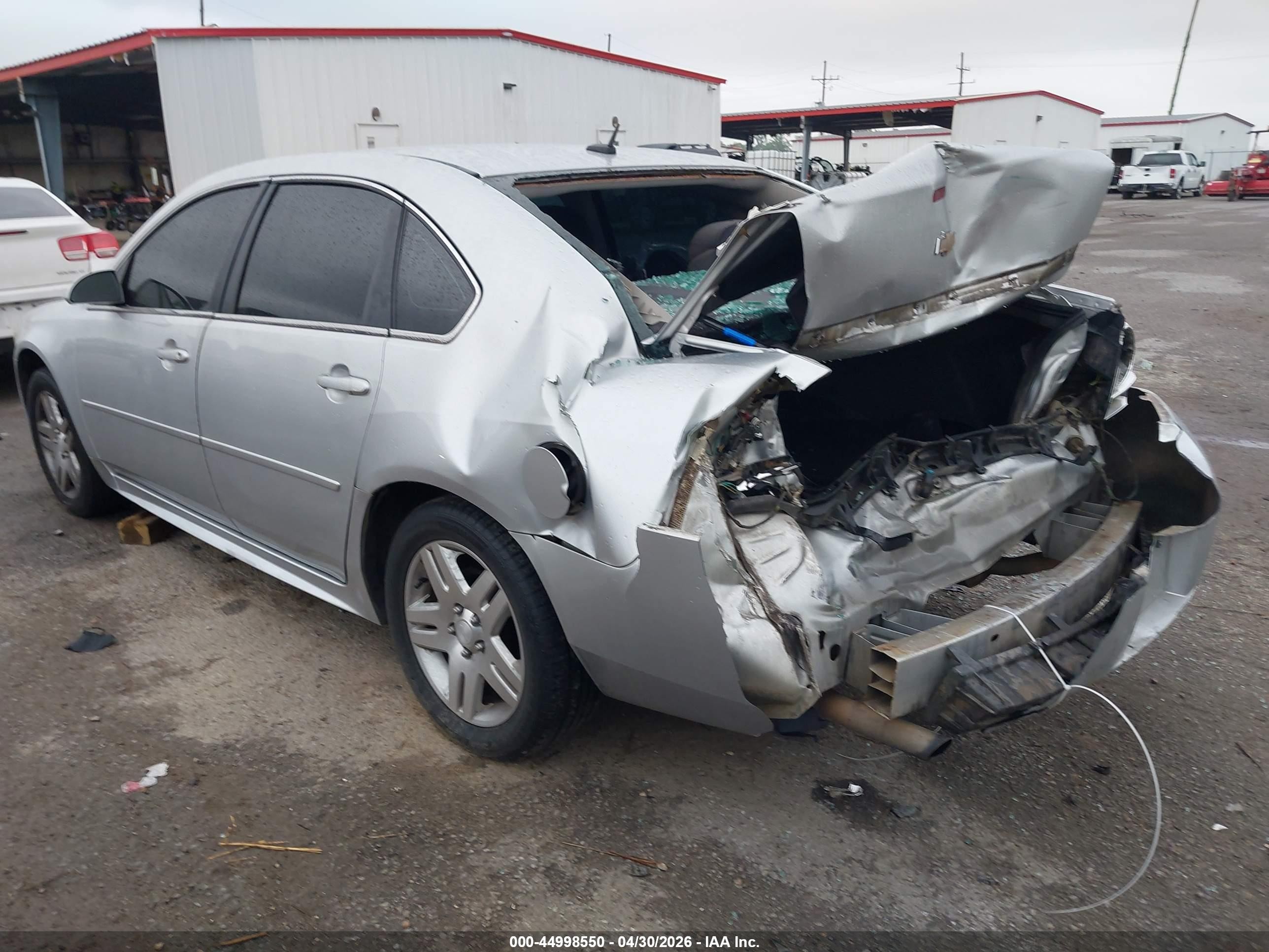 2012 Chevrolet Impala Lt Silver vin: 2G1WG5E34C1144979