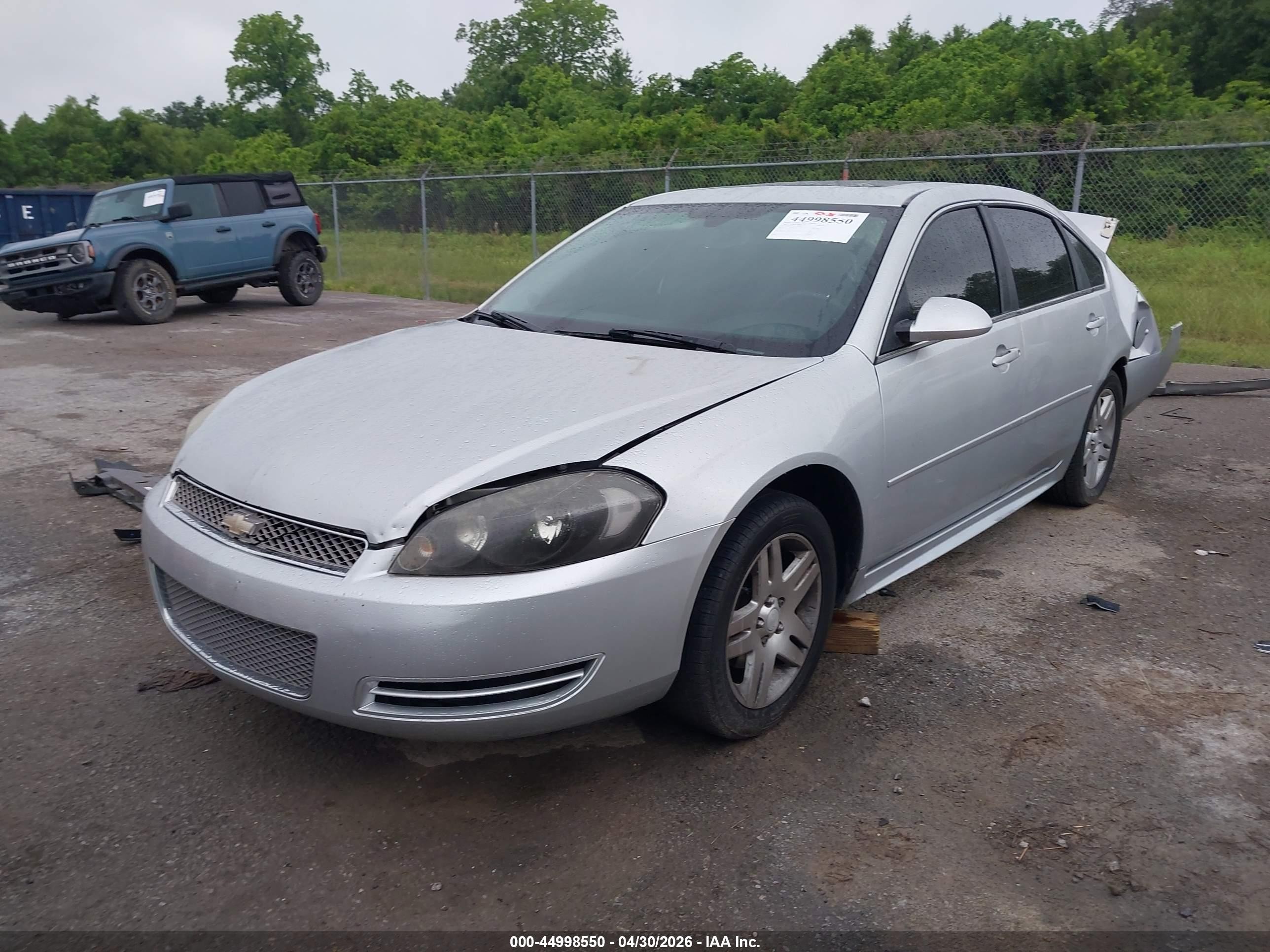 2012 Chevrolet Impala Lt Silver vin: 2G1WG5E34C1144979