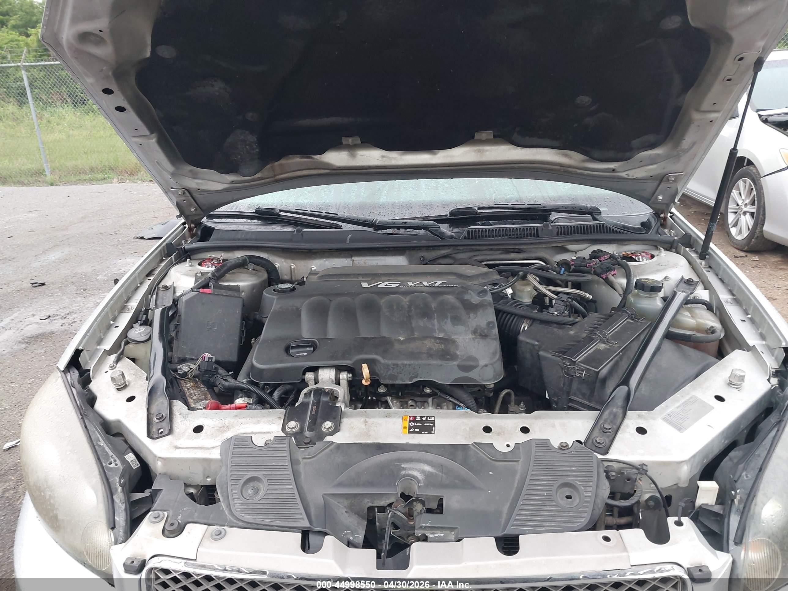 2012 Chevrolet Impala Lt Silver vin: 2G1WG5E34C1144979