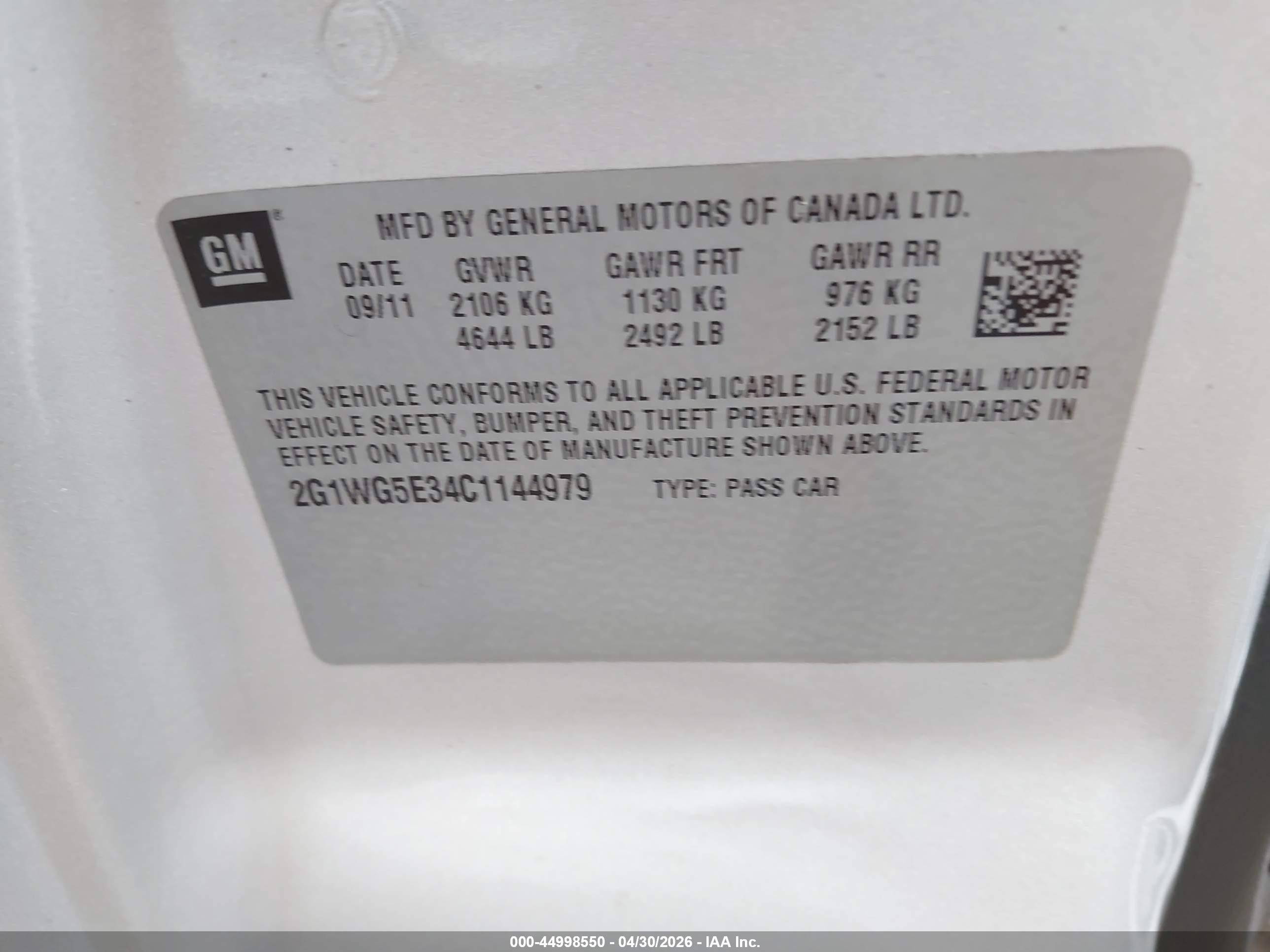 2012 Chevrolet Impala Lt Silver vin: 2G1WG5E34C1144979