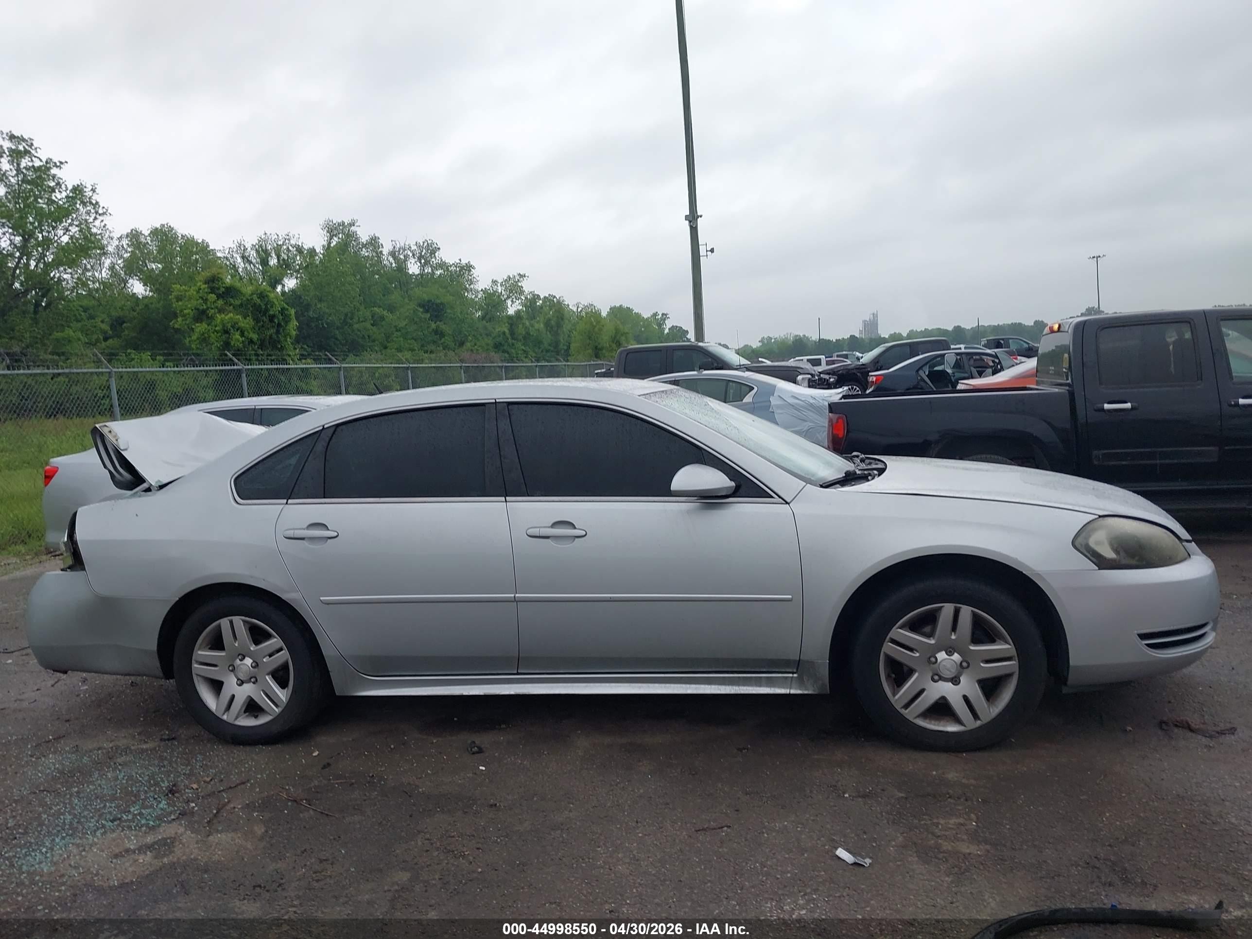 2012 Chevrolet Impala Lt Silver vin: 2G1WG5E34C1144979
