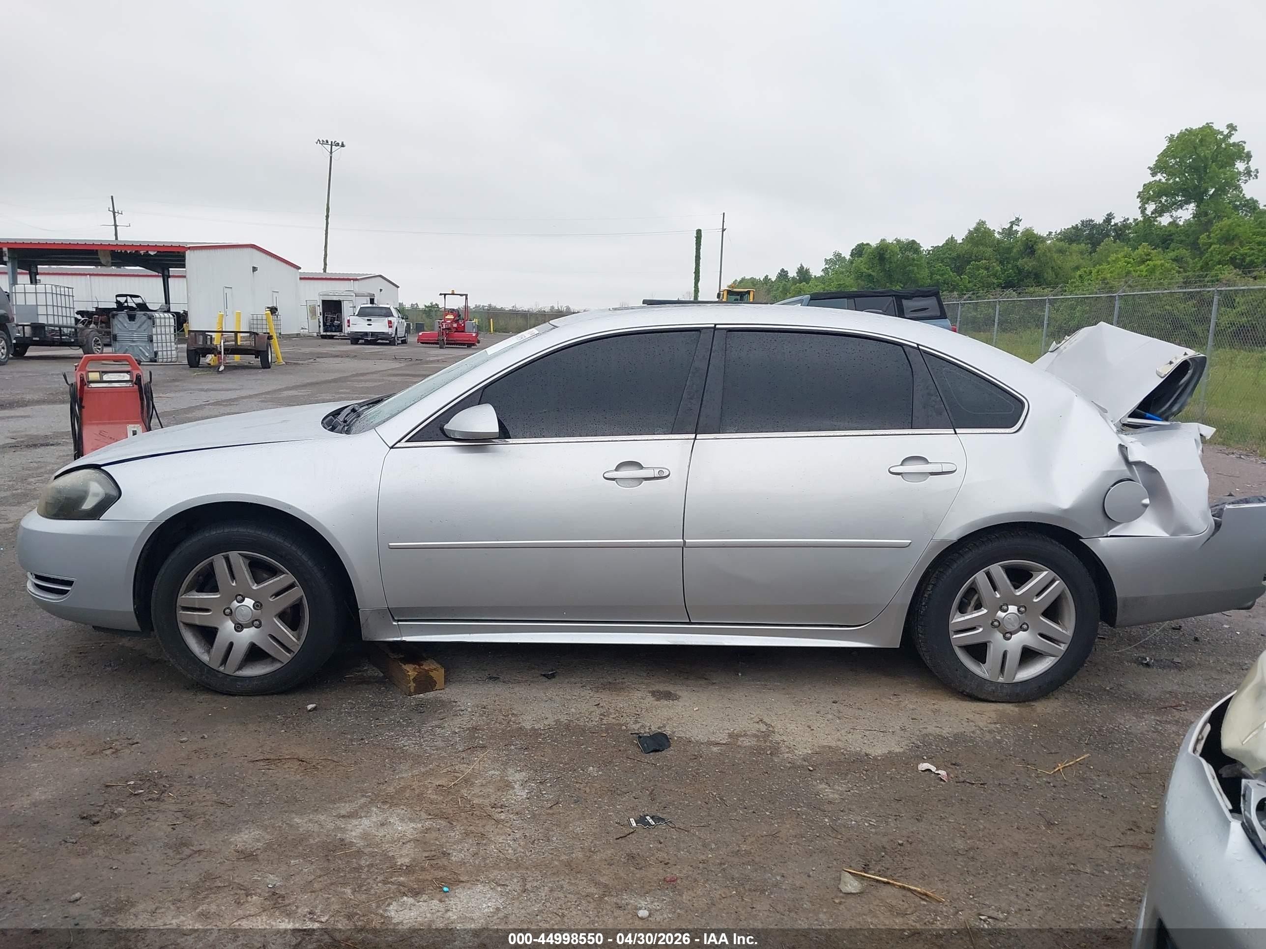 2012 Chevrolet Impala Lt Silver vin: 2G1WG5E34C1144979