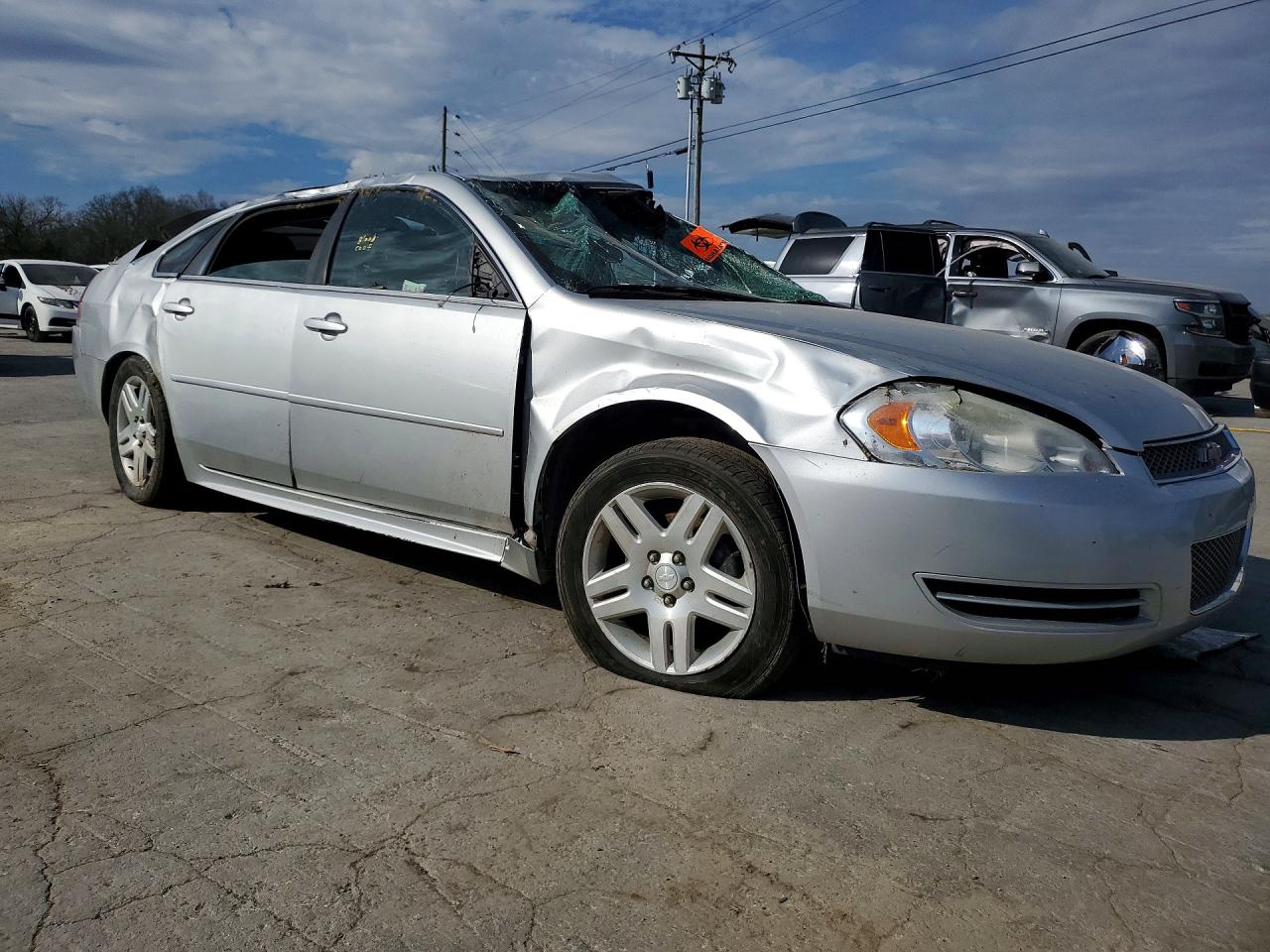 2012 Chevrolet Impala Lt Серебряный vin: 2G1WG5E34C1199402