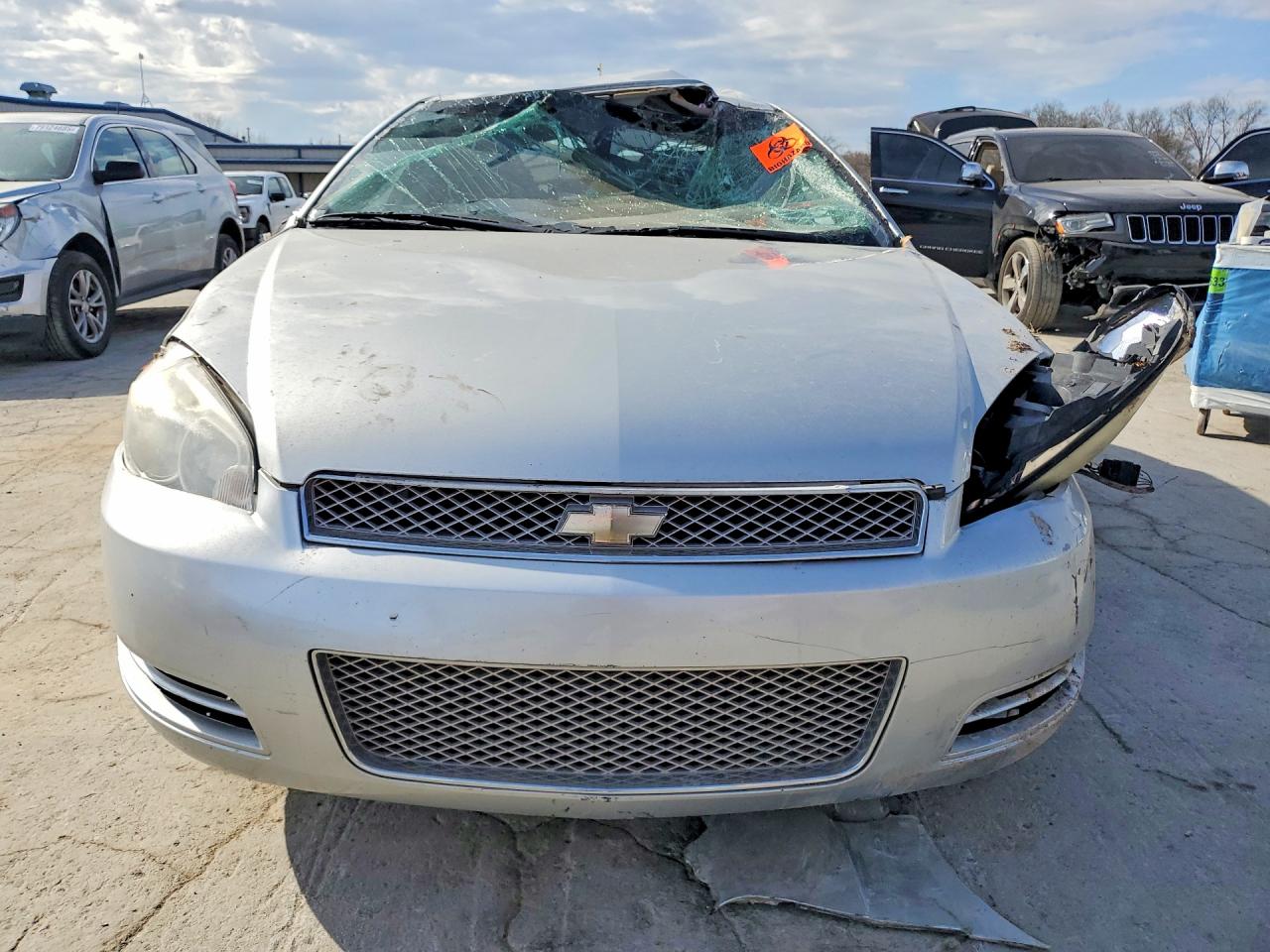 2012 Chevrolet Impala Lt Серебряный vin: 2G1WG5E34C1199402