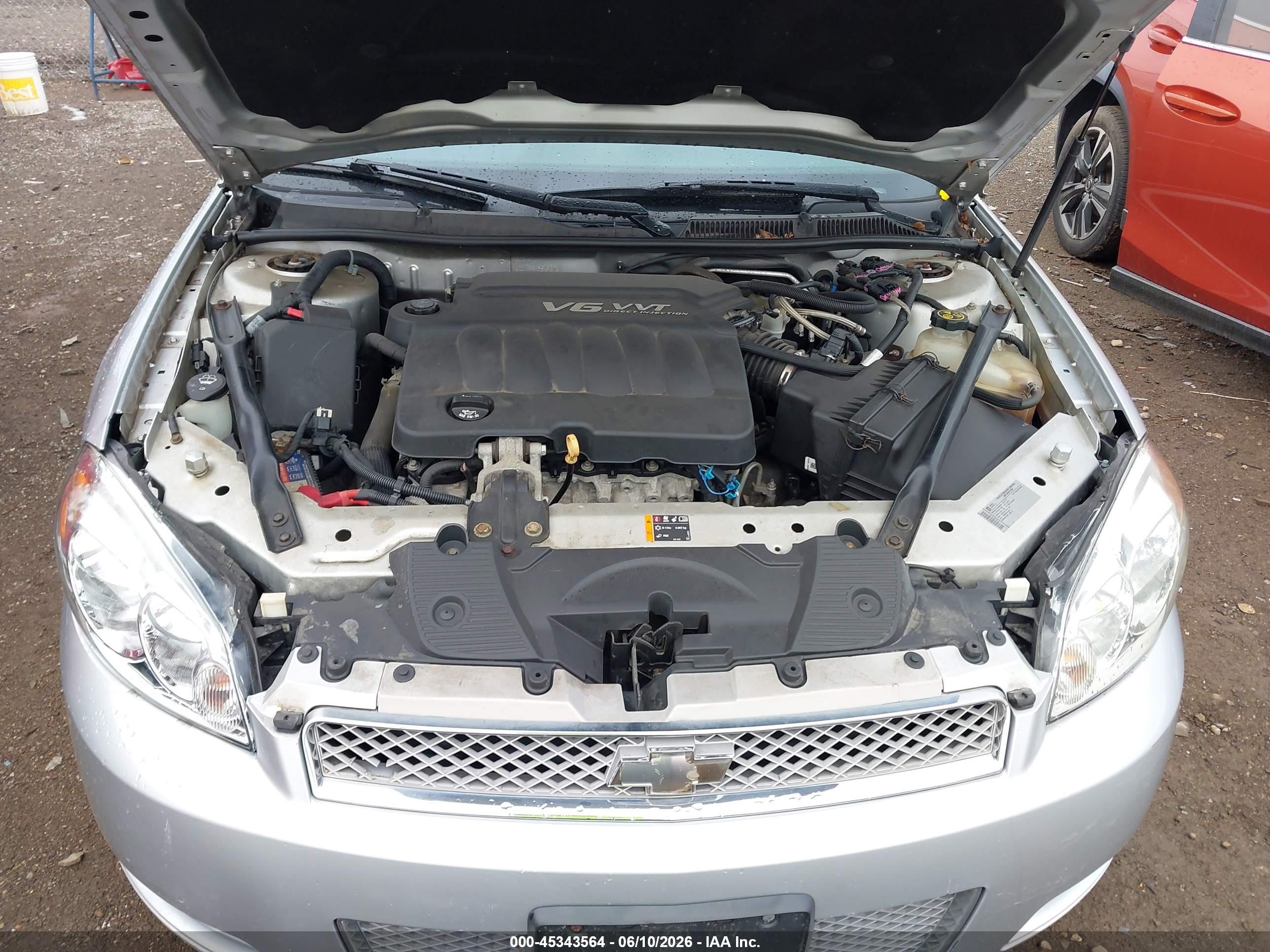 2012 Chevrolet Impala Lt Серебряный vin: 2G1WG5E34C1248761