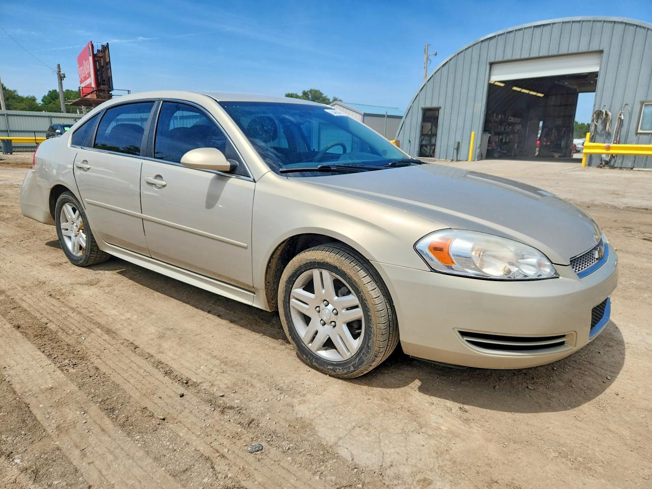 2012 Chevrolet Impala Lt Gold vin: 2G1WG5E34C1252146