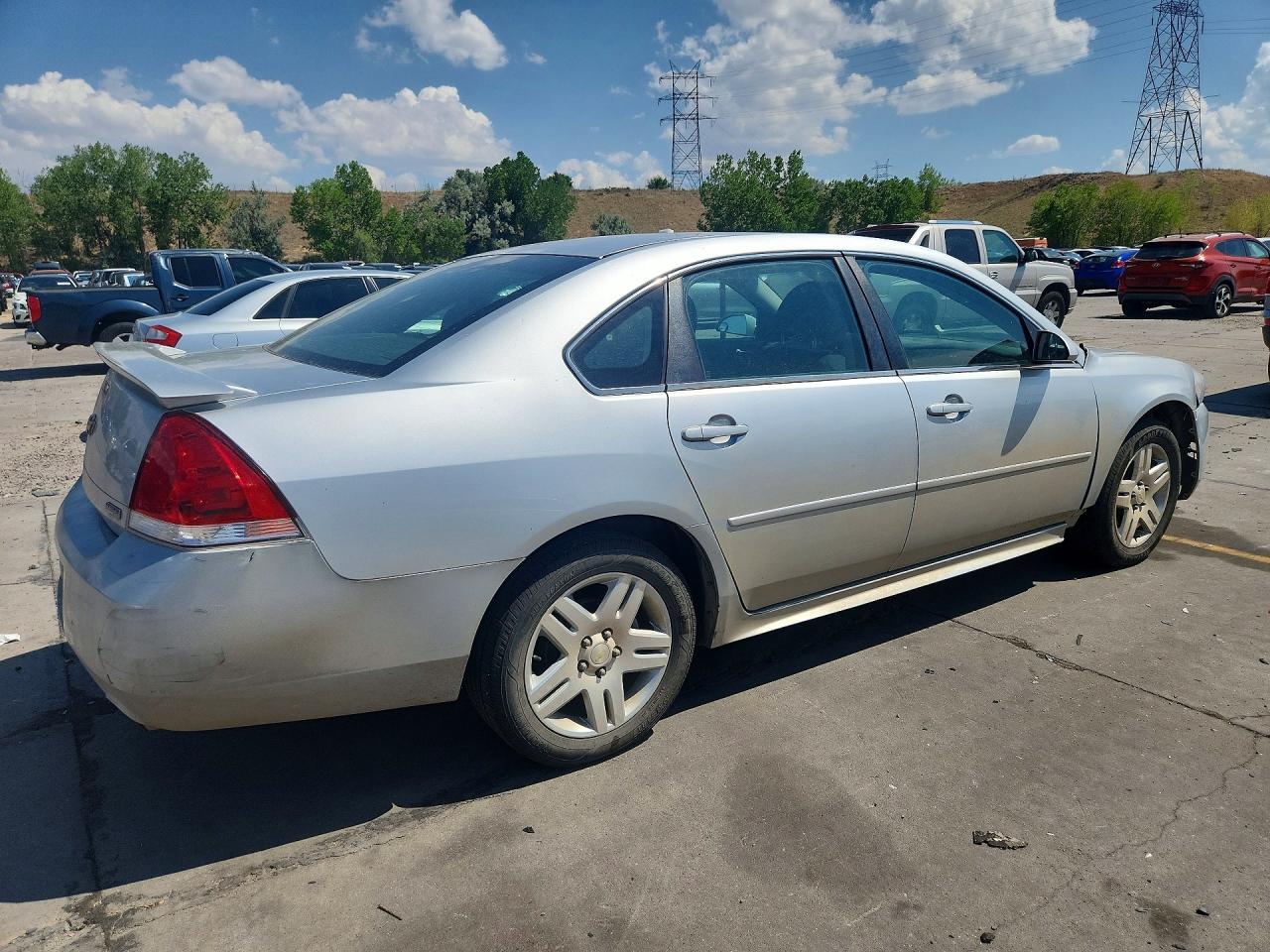 2012 Chevrolet Impala Lt Silver vin: 2G1WG5E34C1258612