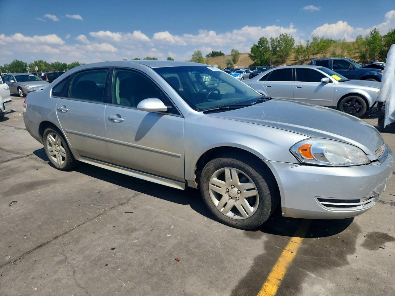 2012 Chevrolet Impala Lt Silver vin: 2G1WG5E34C1258612