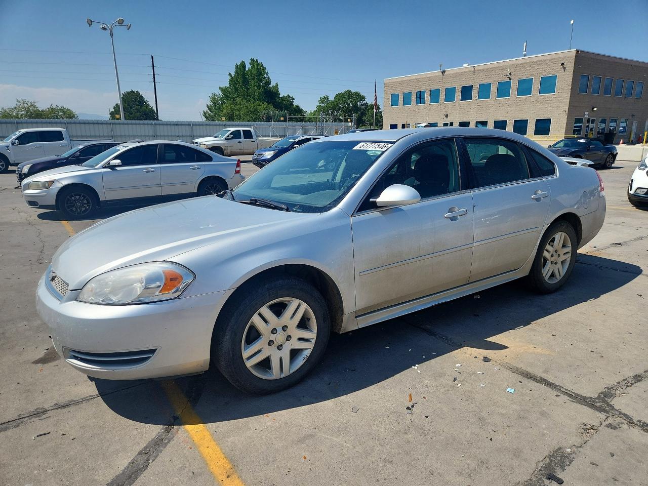 2012 Chevrolet Impala Lt Silver vin: 2G1WG5E34C1258612