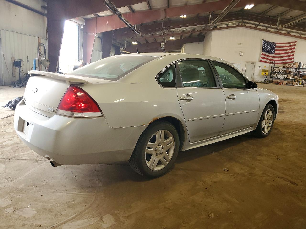 2012 Chevrolet Impala Lt Silver vin: 2G1WG5E34C1268380