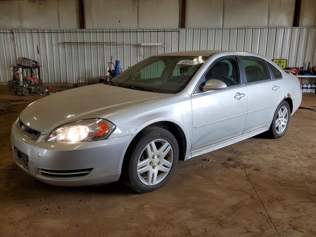 2012 Chevrolet Impala Lt Silver vin: 2G1WG5E34C1268380