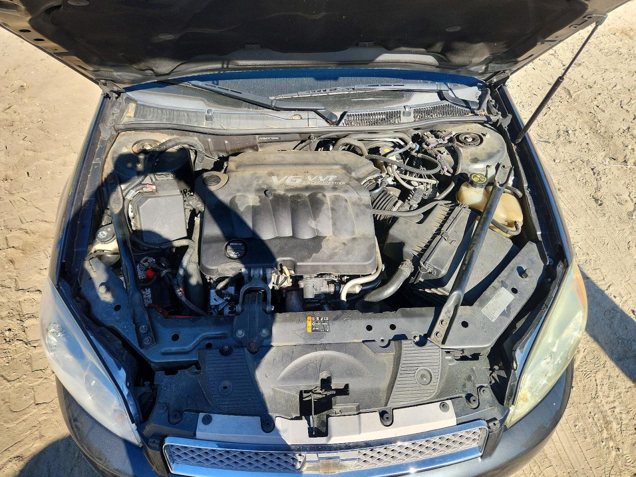 2012 Chevrolet Impala Lt Gray vin: 2G1WG5E34C1284658