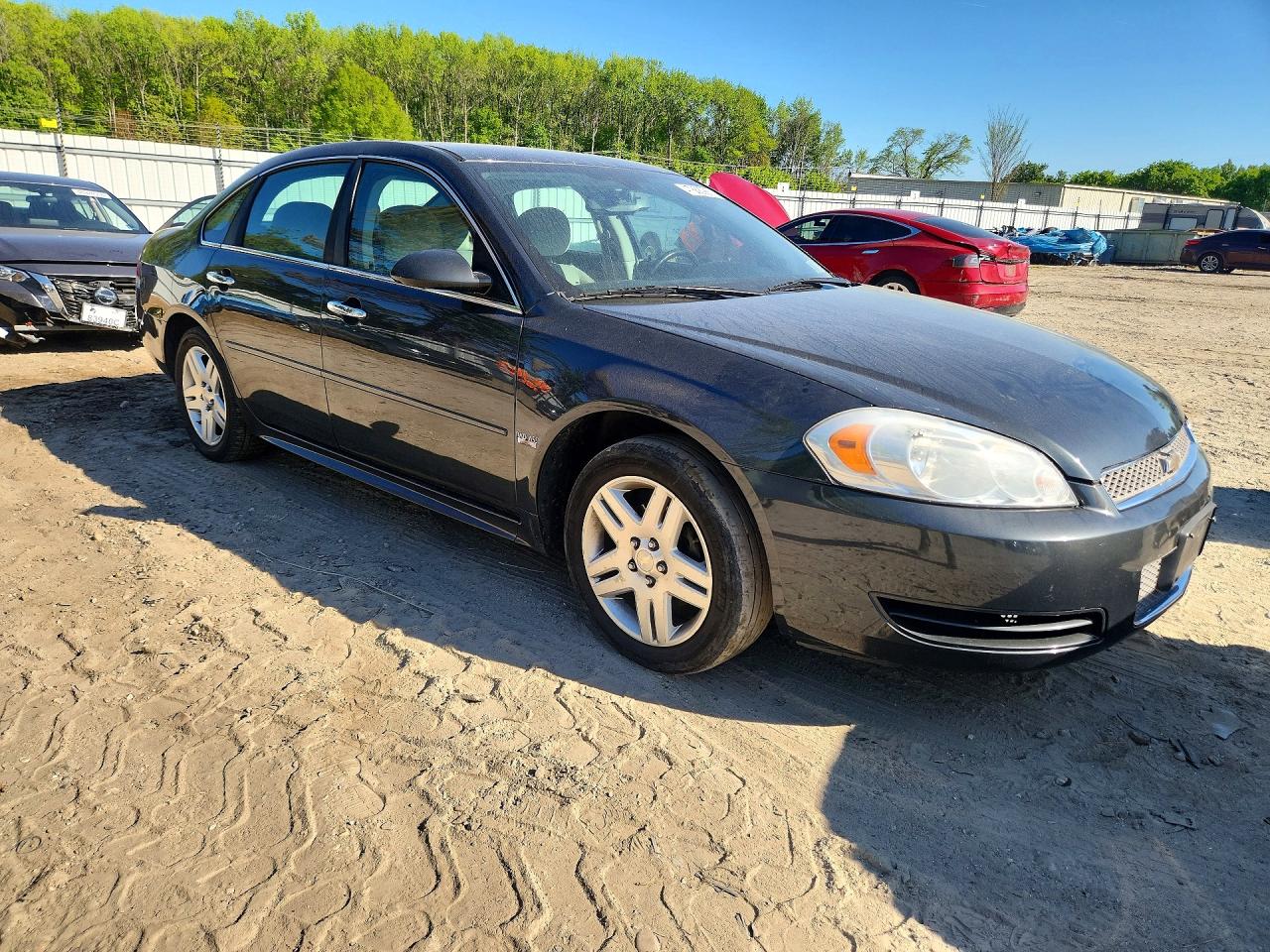 2012 Chevrolet Impala Lt Gray vin: 2G1WG5E34C1284658