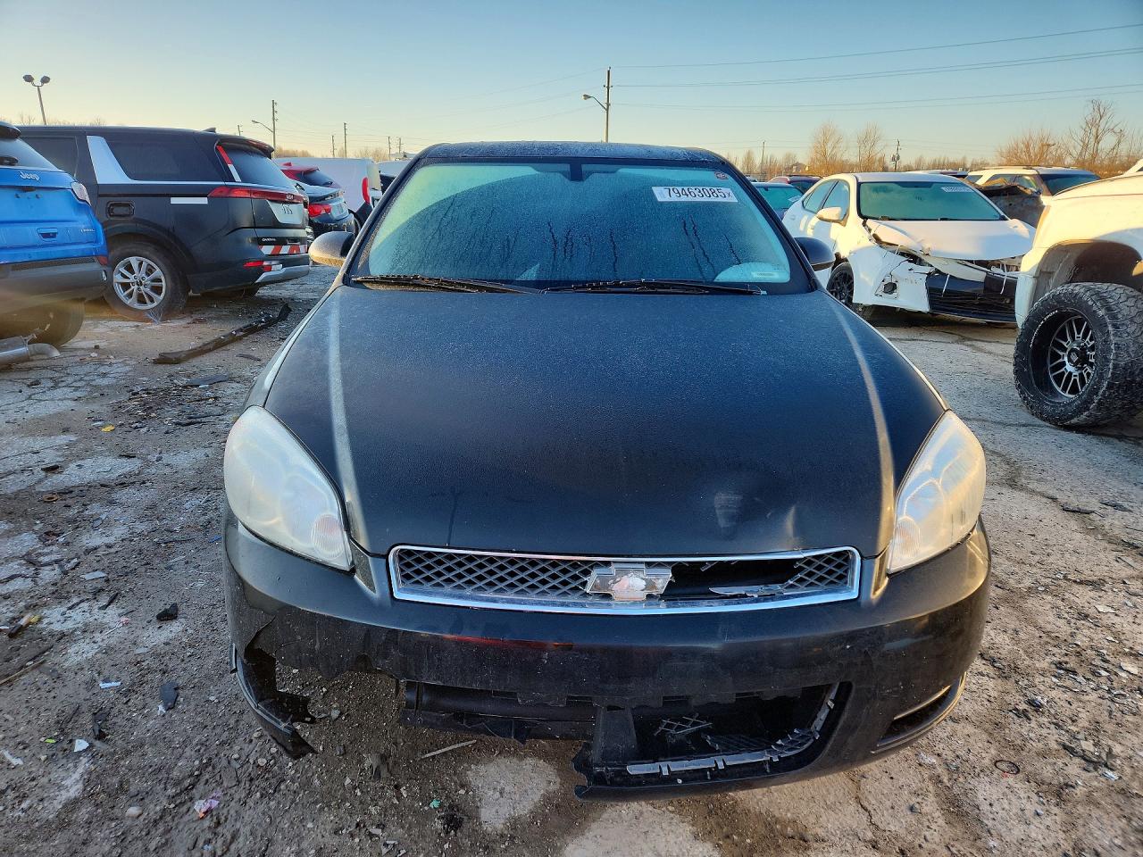 2012 Chevrolet Impala Lt Black vin: 2G1WG5E34C1291741