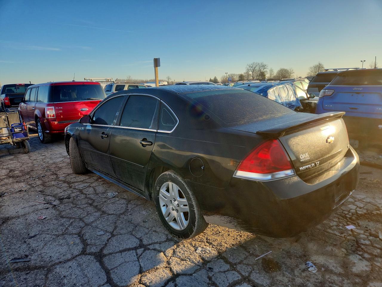 2012 Chevrolet Impala Lt Black vin: 2G1WG5E34C1291741