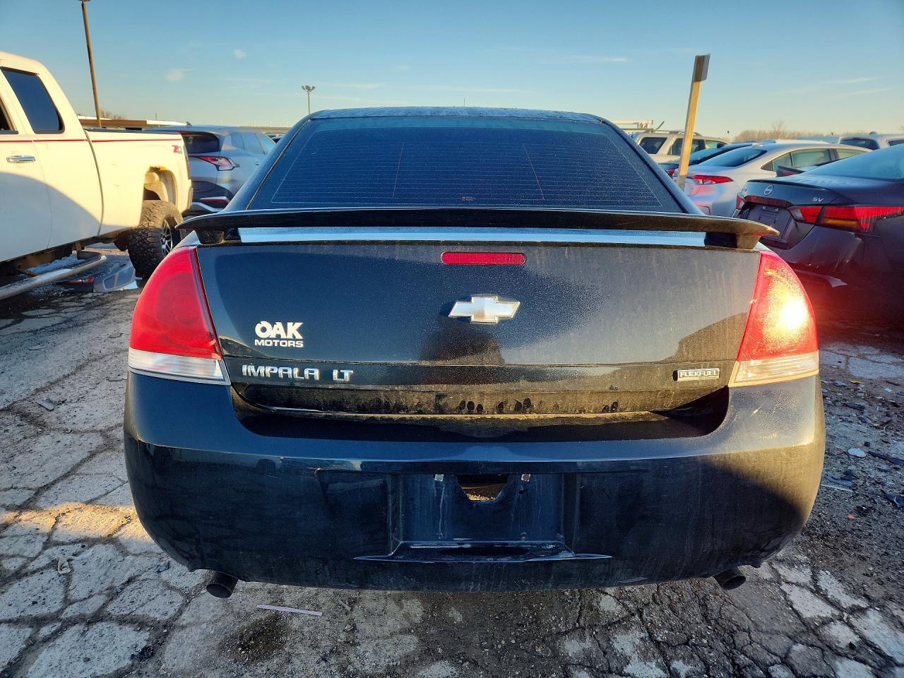 2012 Chevrolet Impala Lt Black vin: 2G1WG5E34C1291741
