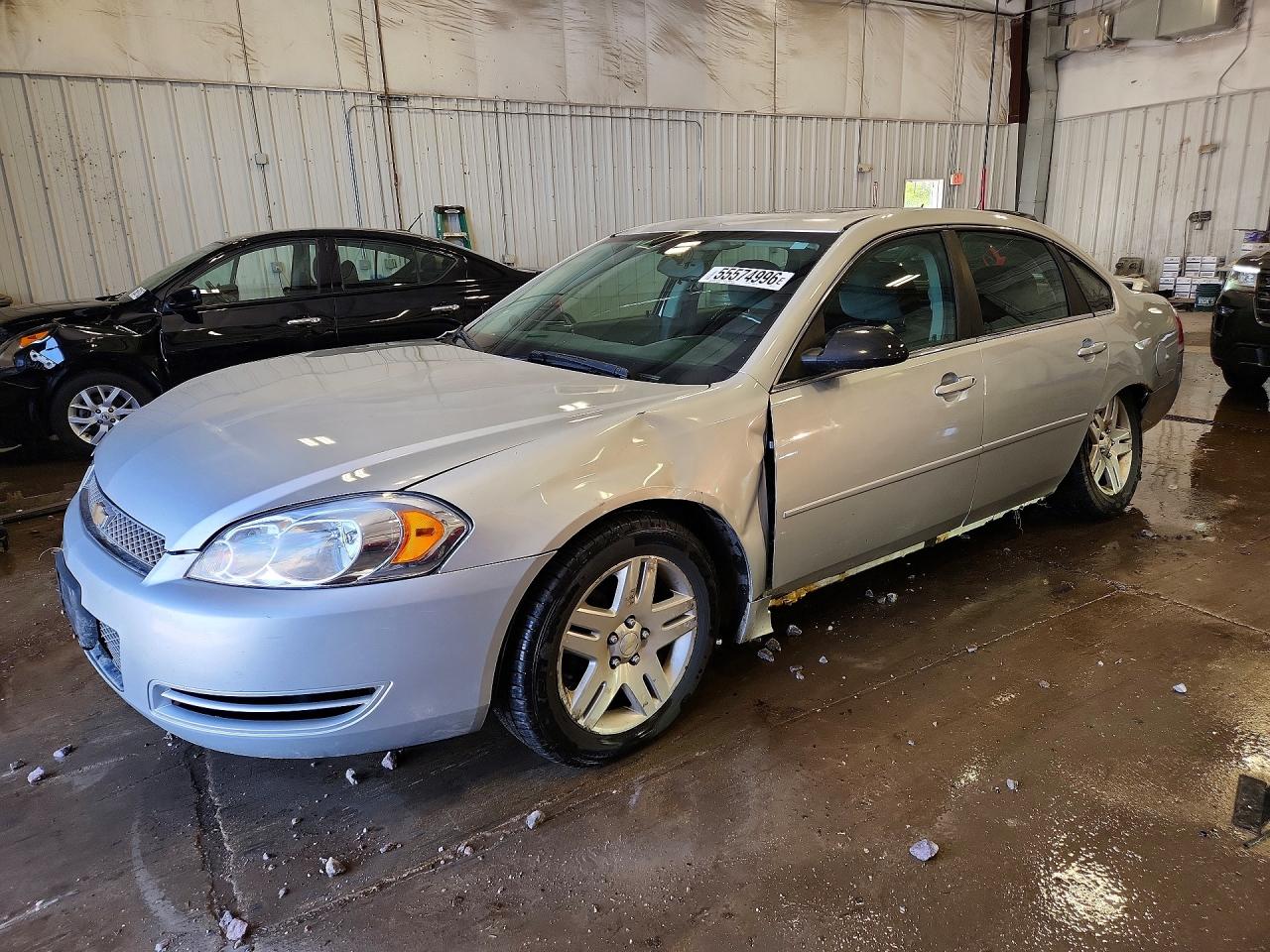 2012 Chevrolet Impala Lt Silver vin: 2G1WG5E34C1292727