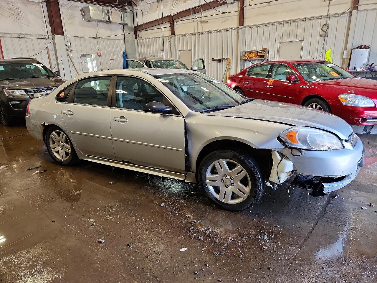 2012 Chevrolet Impala Lt Silver vin: 2G1WG5E34C1292727