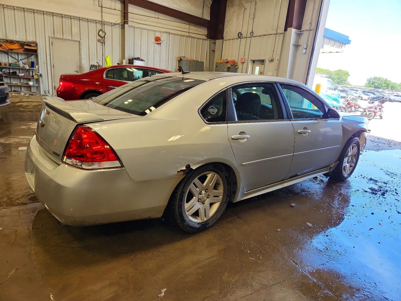2012 Chevrolet Impala Lt Silver vin: 2G1WG5E34C1292727