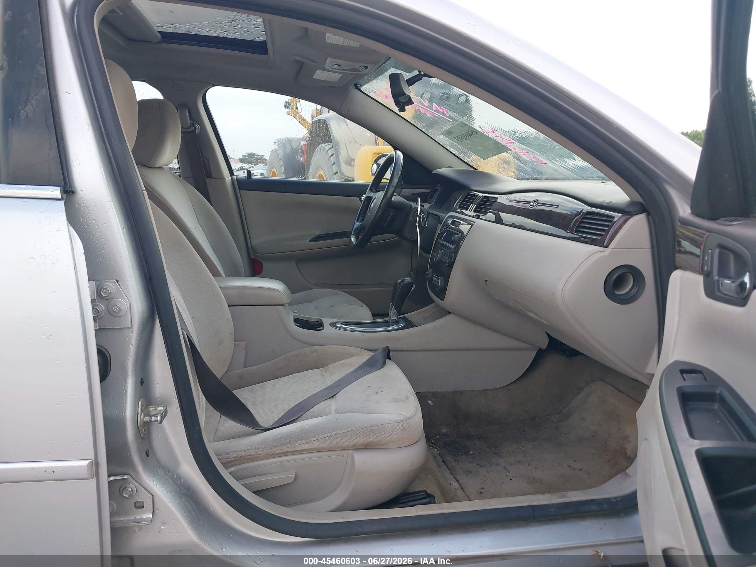 2013 Chevrolet Impala Lt Silver vin: 2G1WG5E34D1136186