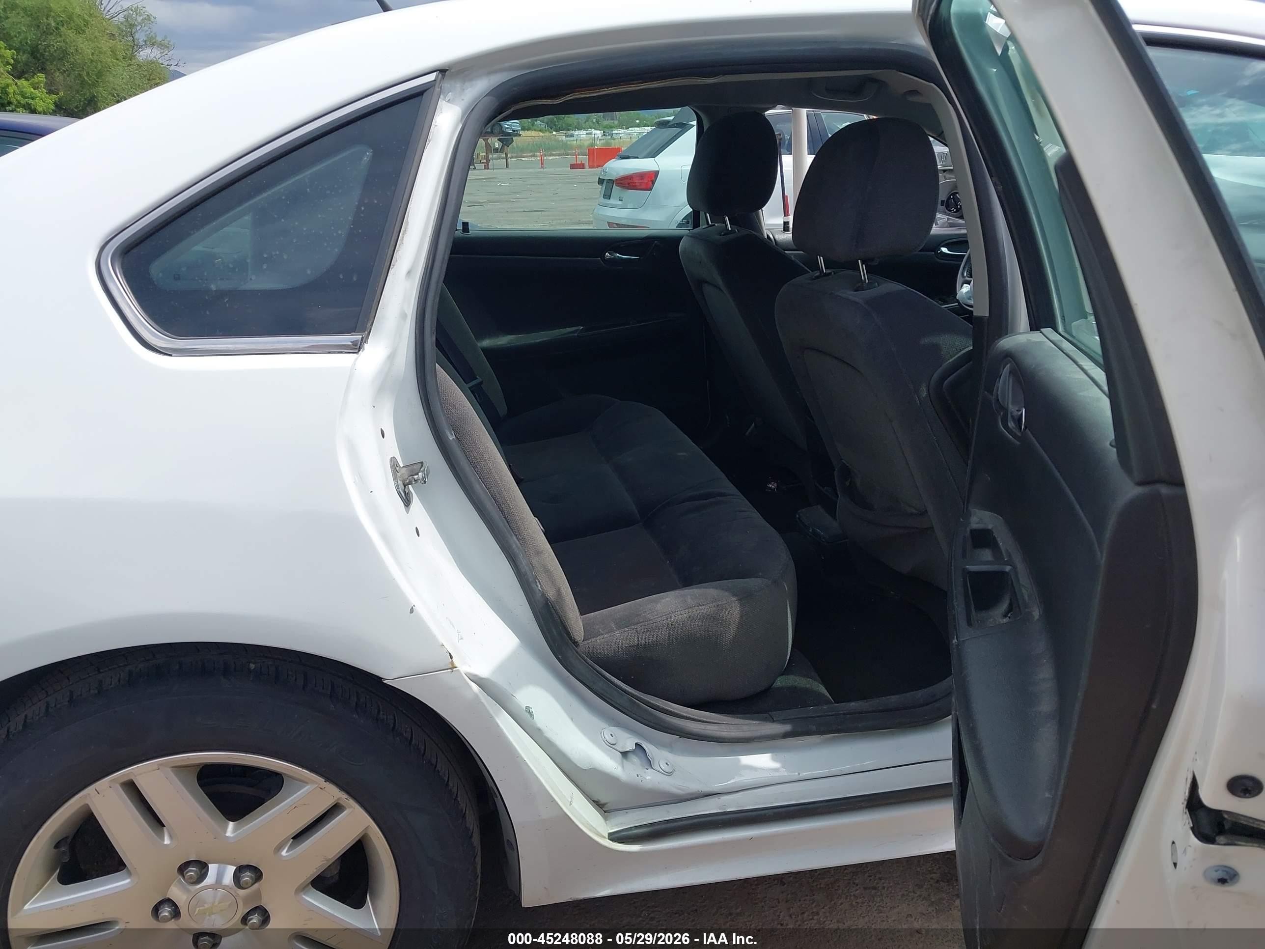 2013 Chevrolet Impala Lt White vin: 2G1WG5E34D1149083