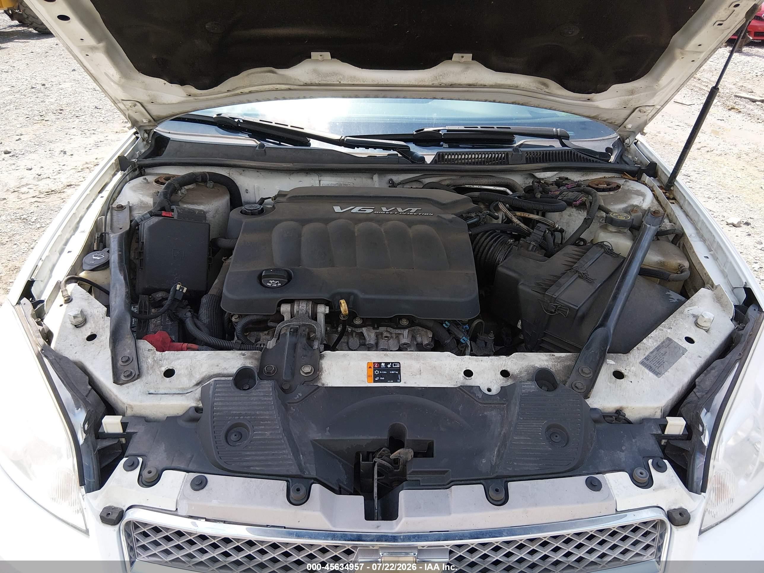 2013 Chevrolet Impala Lt Белый vin: 2G1WG5E34D1171939
