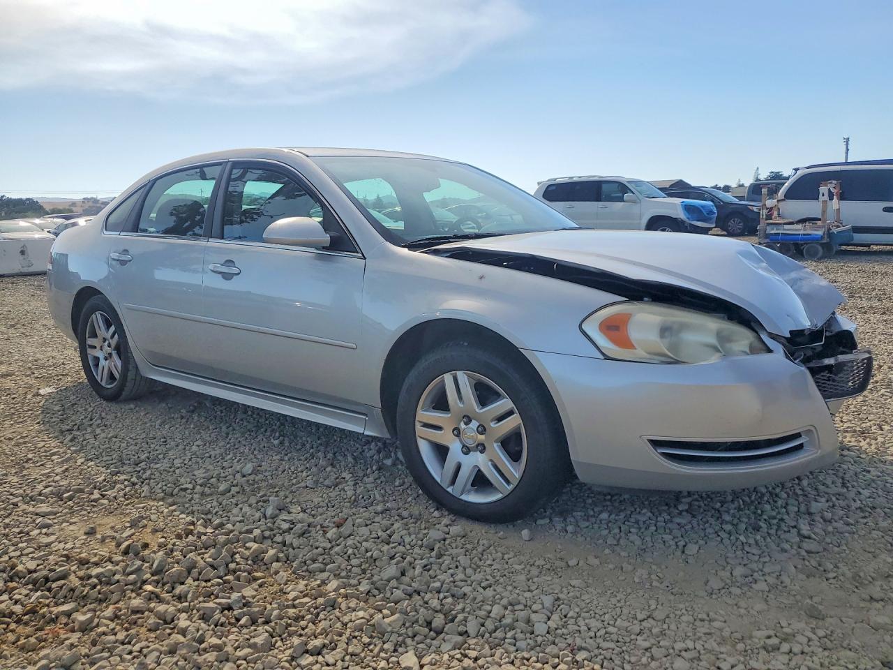 2013 Chevrolet Impala Lt Silver vin: 2G1WG5E34D1190572
