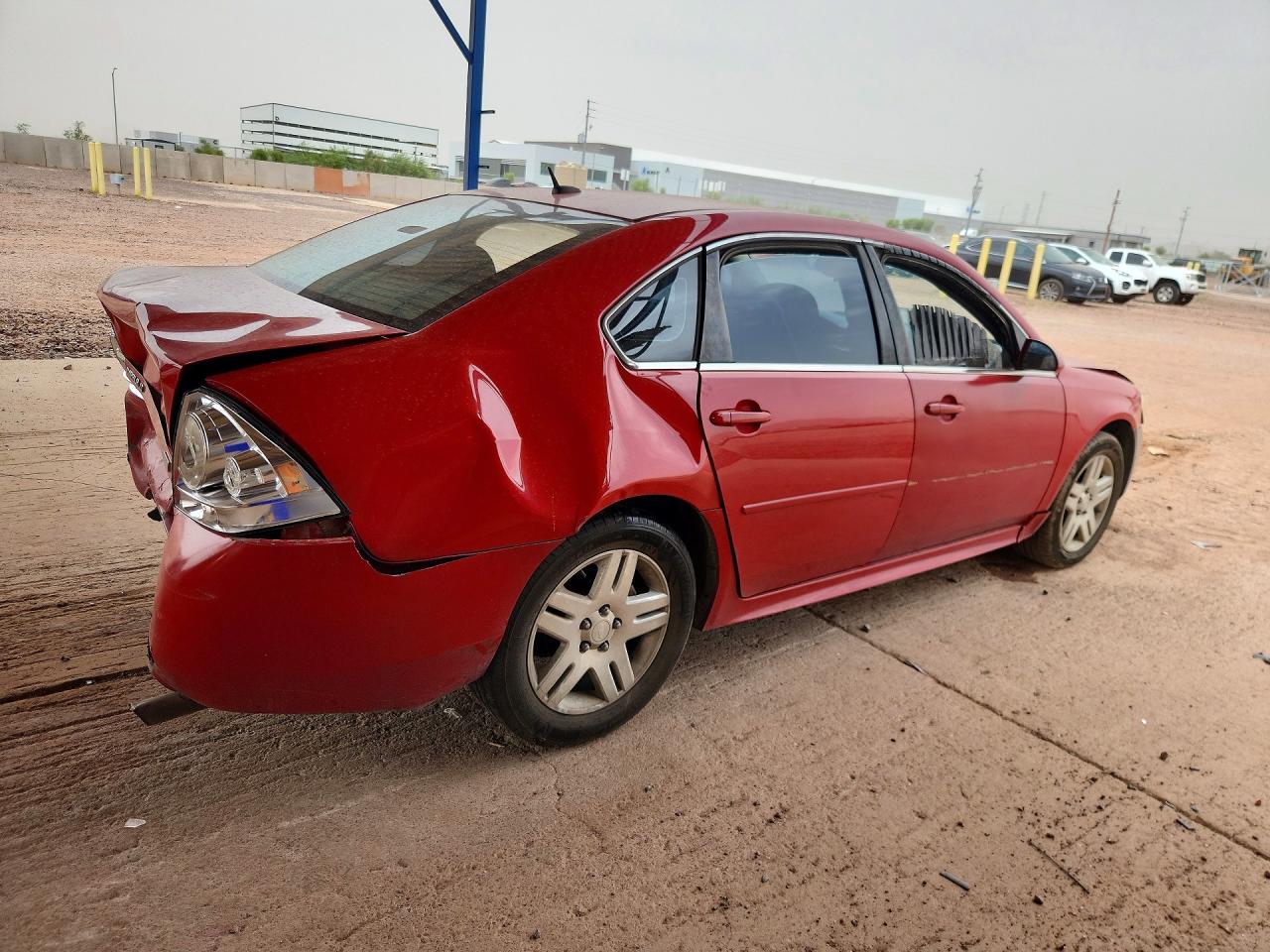 2013 Chevrolet Impala Lt Red vin: 2G1WG5E34D1228446