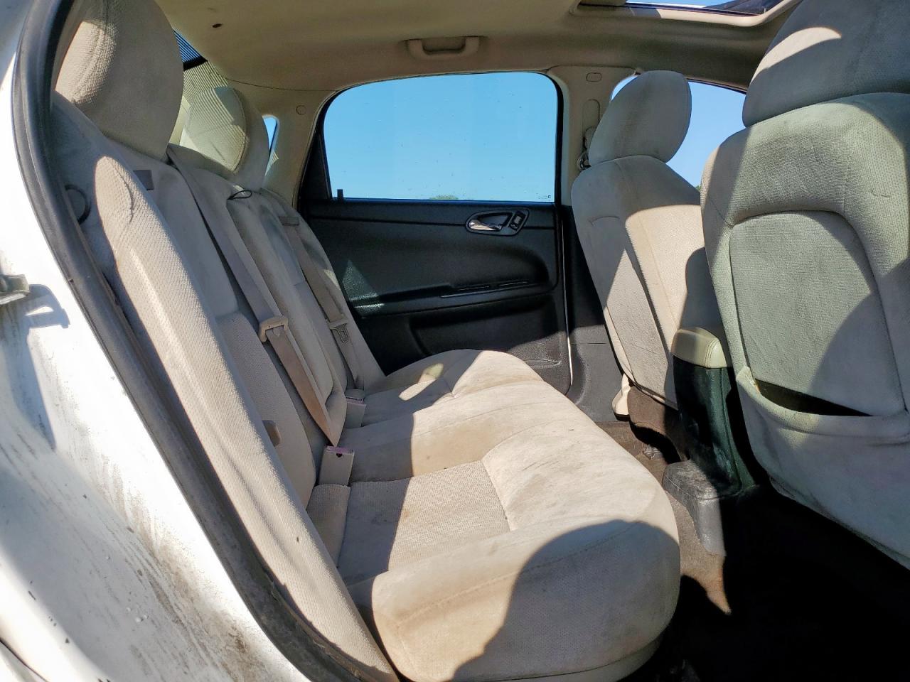 2012 Chevrolet Impala Lt White vin: 2G1WG5E35C1101493