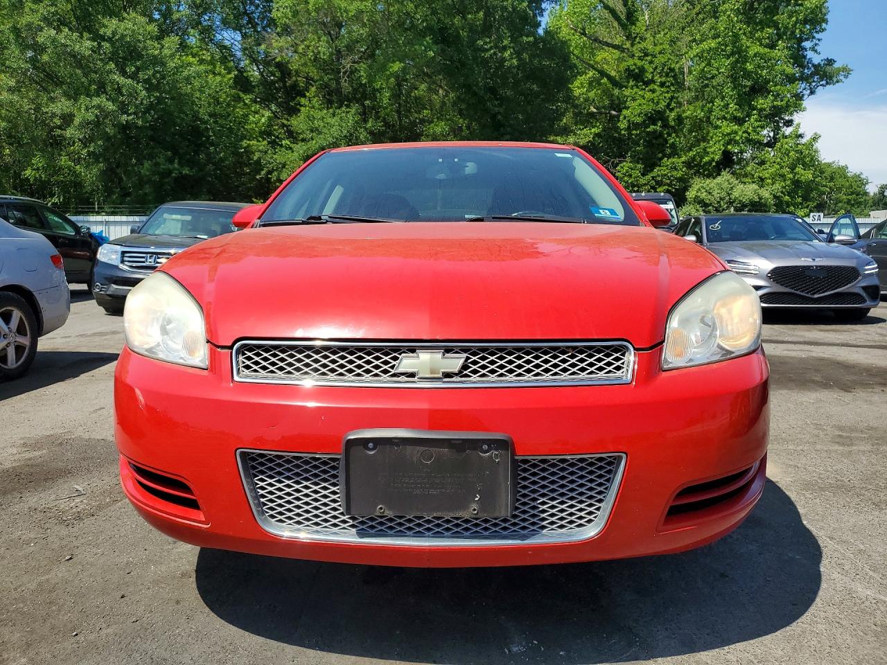 2012 Chevrolet Impala Lt Красный vin: 2G1WG5E35C1118956