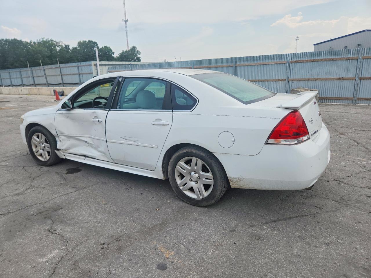 2012 Chevrolet Impala Lt White vin: 2G1WG5E35C1124384