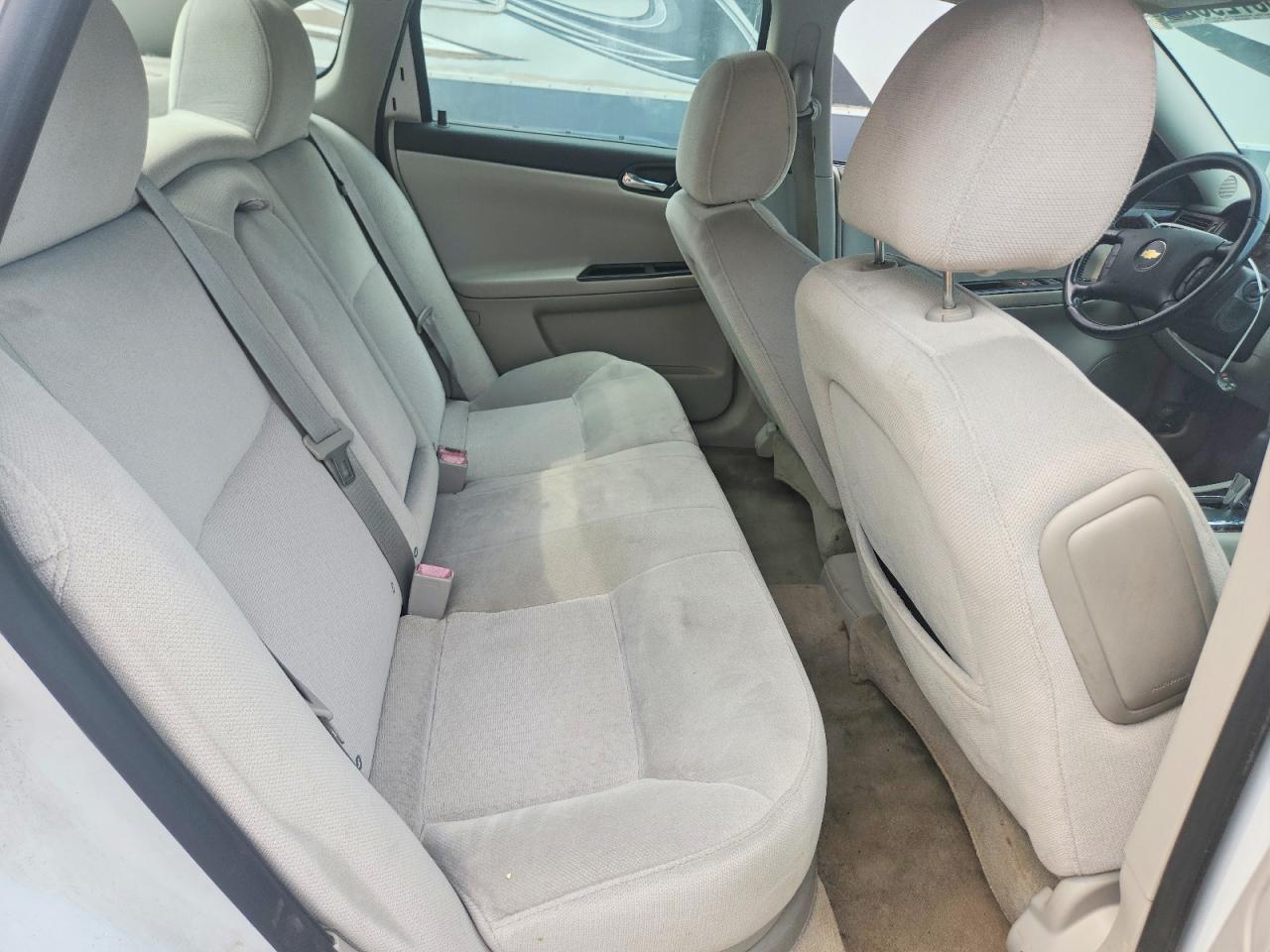 2012 Chevrolet Impala Lt White vin: 2G1WG5E35C1124384