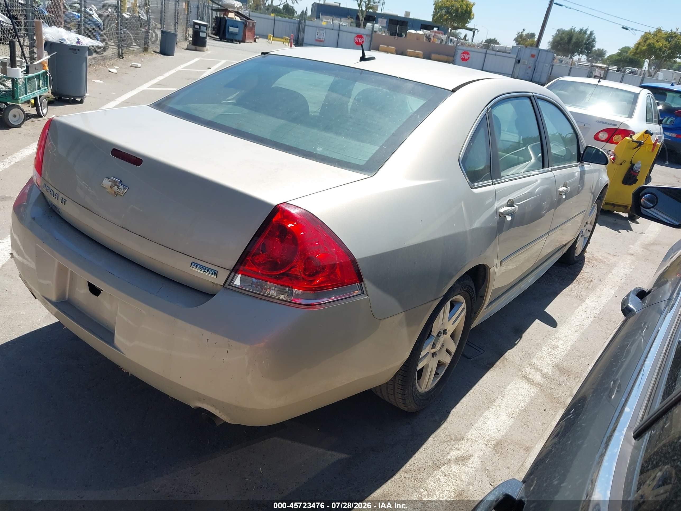 2012 Chevrolet Impala Lt Золотой vin: 2G1WG5E35C1210715