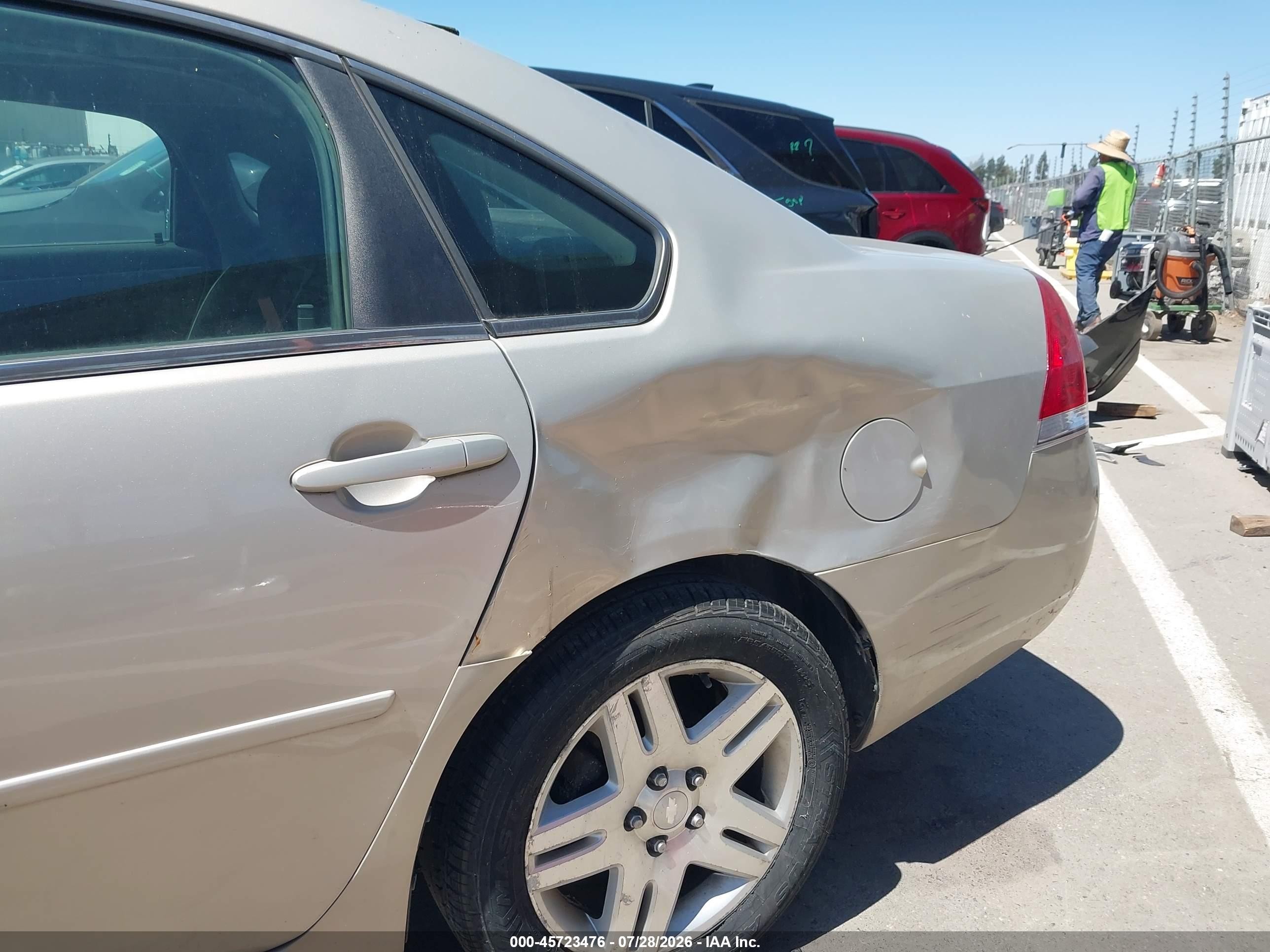 2012 Chevrolet Impala Lt Золотой vin: 2G1WG5E35C1210715