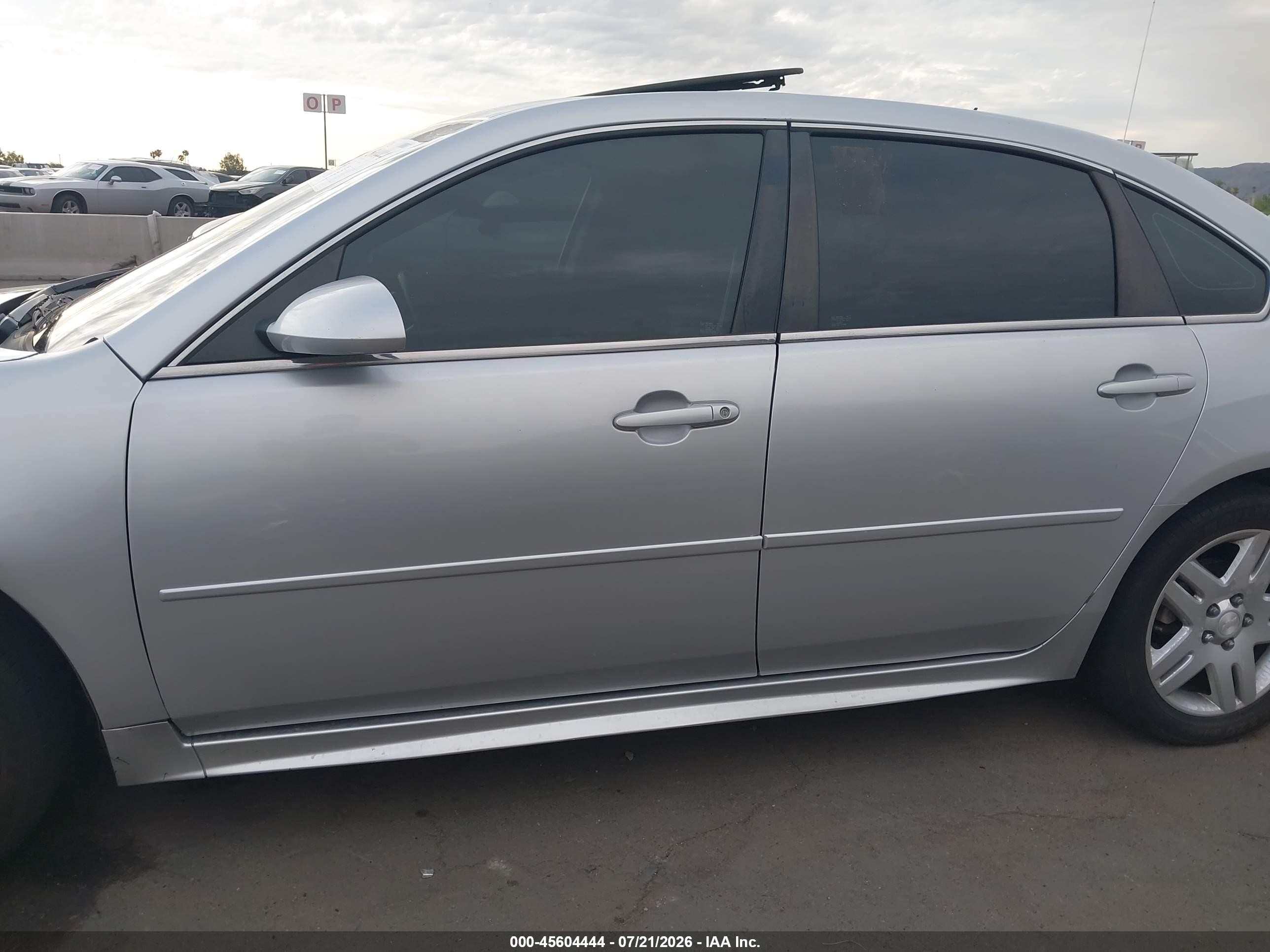 2012 Chevrolet Impala Lt Silver vin: 2G1WG5E35C1230219
