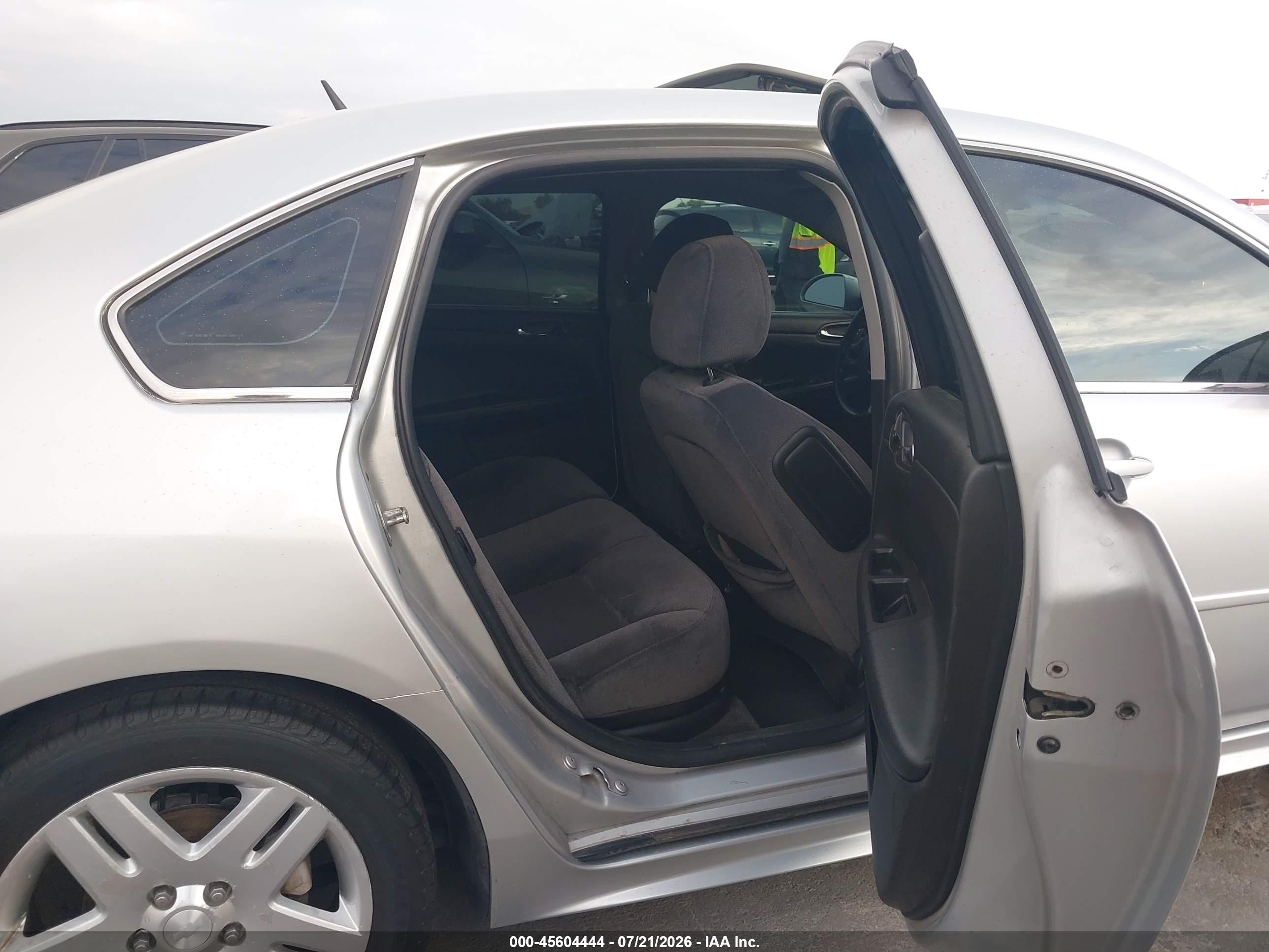 2012 Chevrolet Impala Lt Silver vin: 2G1WG5E35C1230219