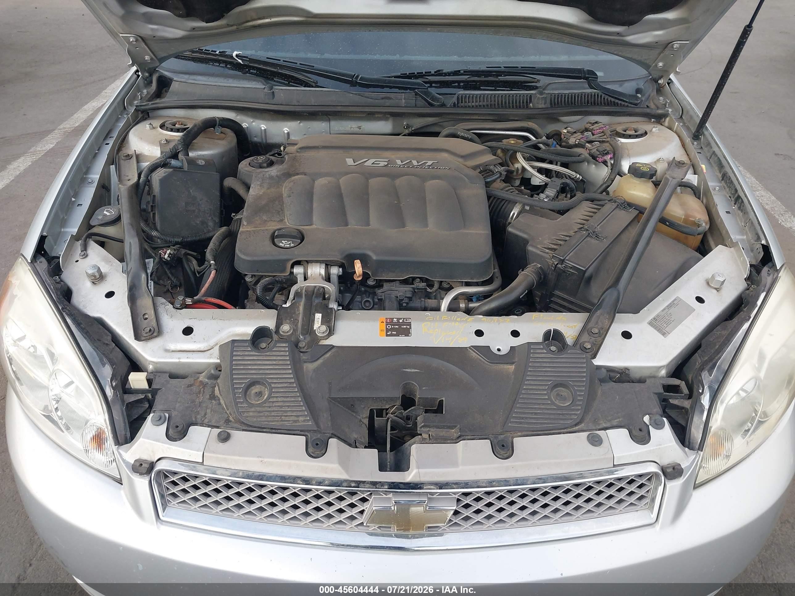 2012 Chevrolet Impala Lt Silver vin: 2G1WG5E35C1230219