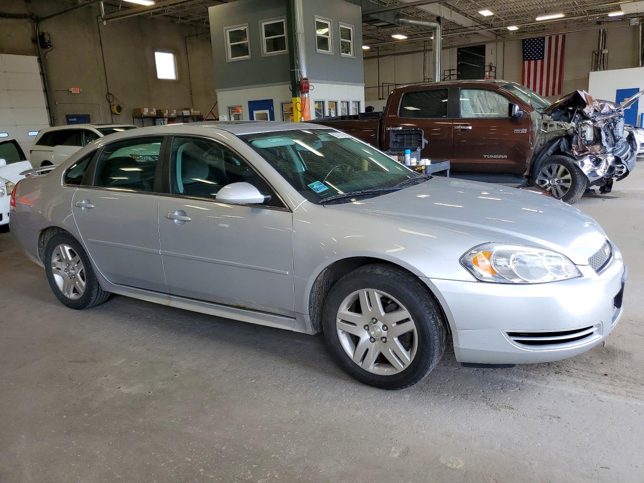 2012 Chevrolet Impala Lt Silver vin: 2G1WG5E35C1259820