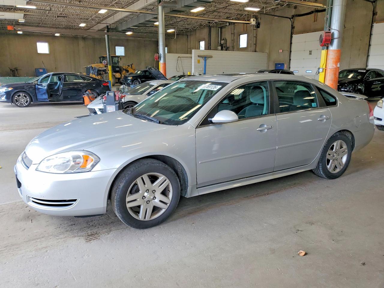 2012 Chevrolet Impala Lt Silver vin: 2G1WG5E35C1259820