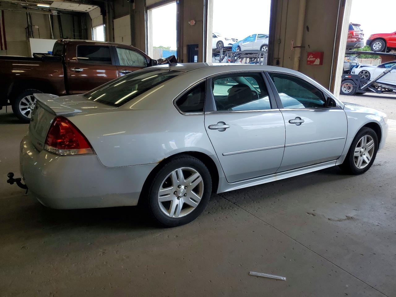 2012 Chevrolet Impala Lt Silver vin: 2G1WG5E35C1259820