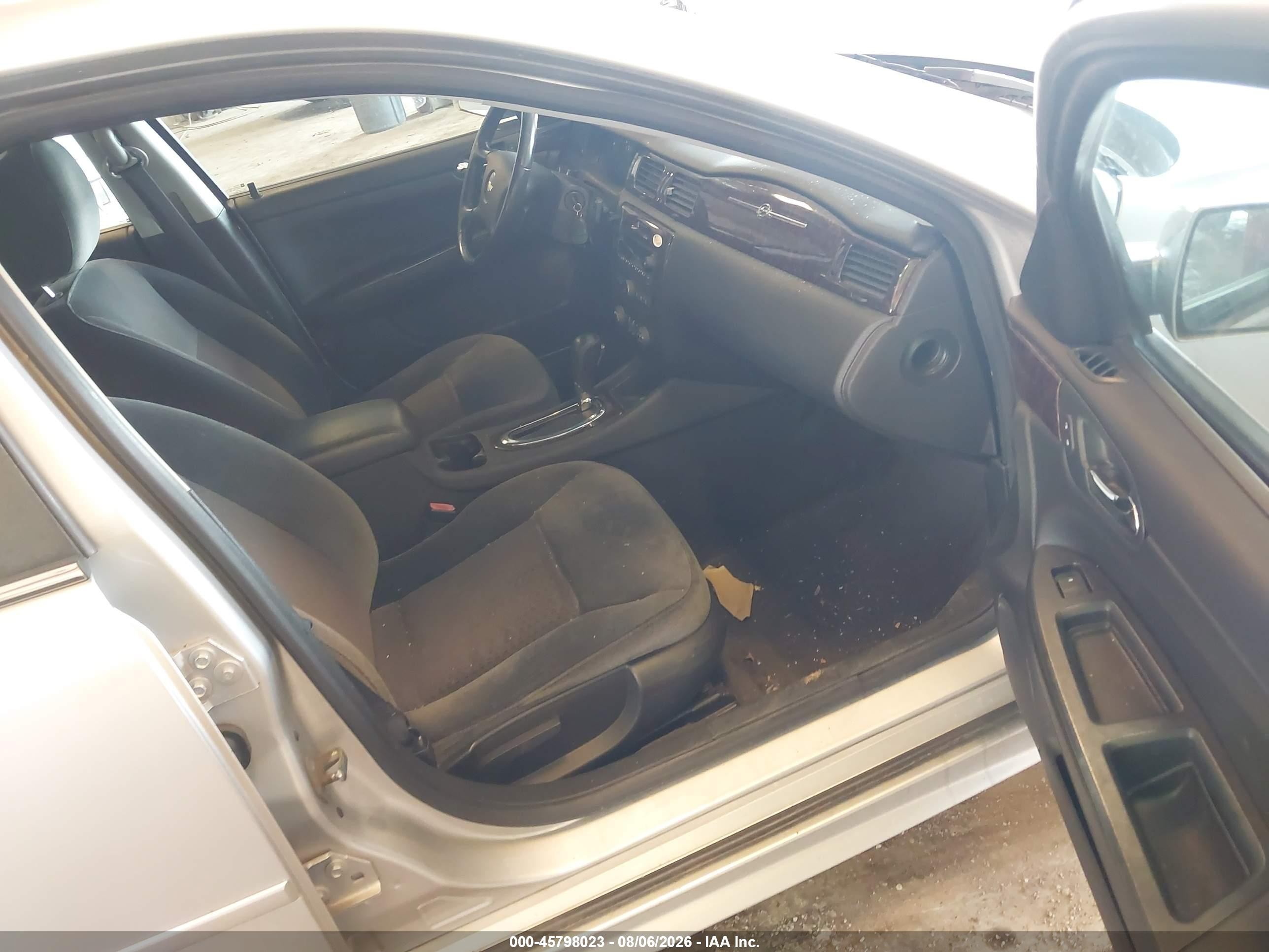 2012 Chevrolet Impala Lt Silver vin: 2G1WG5E35C1330224