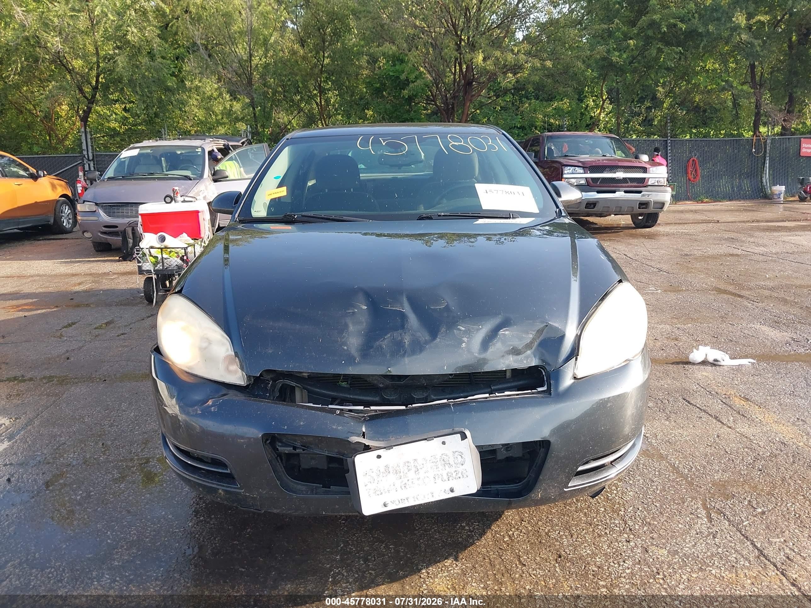2013 Chevrolet Impala Lt Blue vin: 2G1WG5E35D1130560