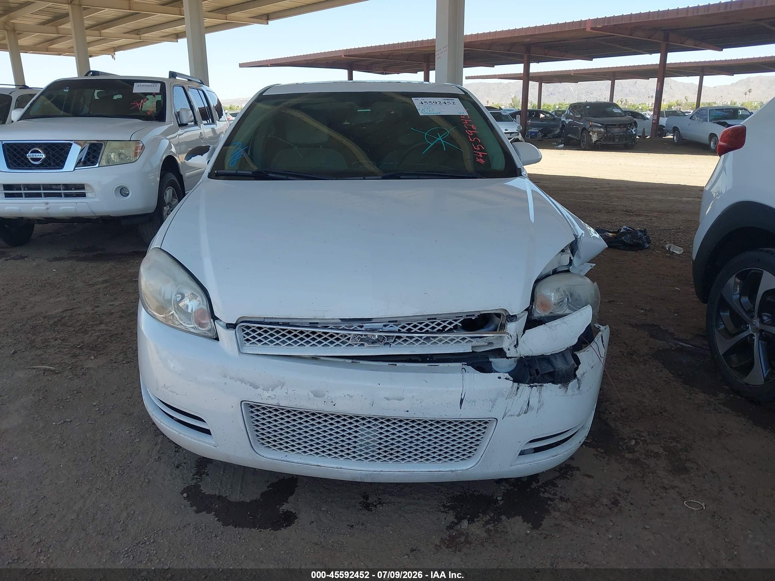 2013 Chevrolet Impala Lt Белый vin: 2G1WG5E35D1175501