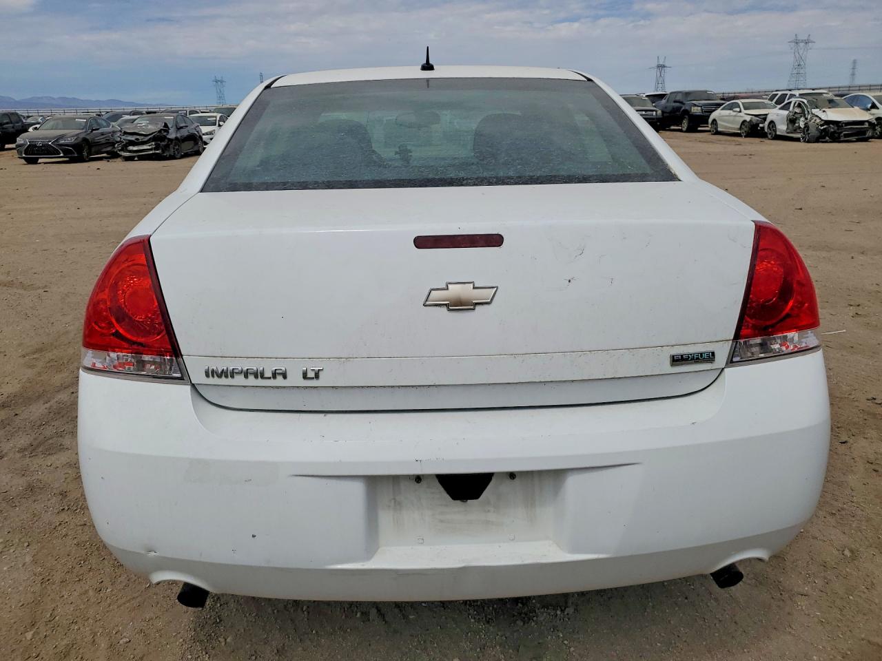 2013 Chevrolet Impala Lt White vin: 2G1WG5E35D1221540
