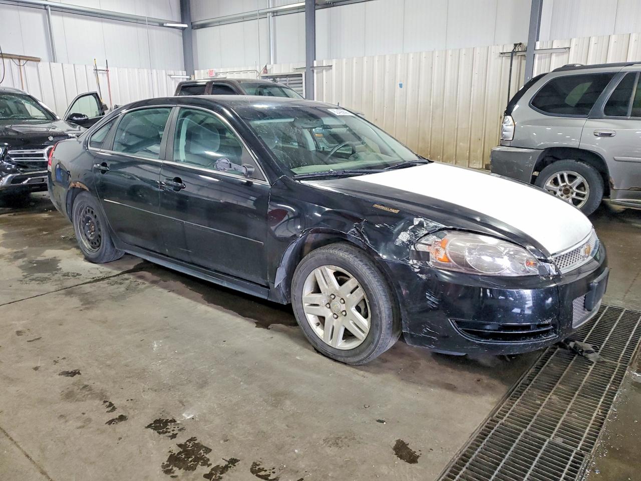 2013 Chevrolet Impala Lt Black vin: 2G1WG5E35D1248463